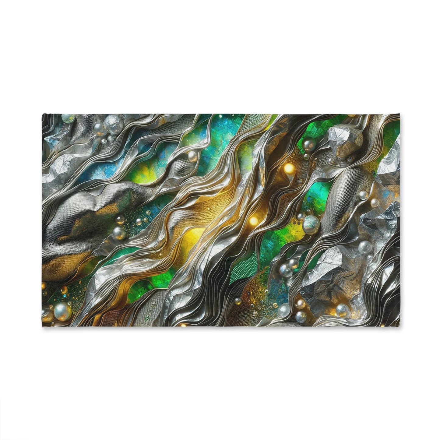 Hand Towel - Chromatic Ribbons ©2024