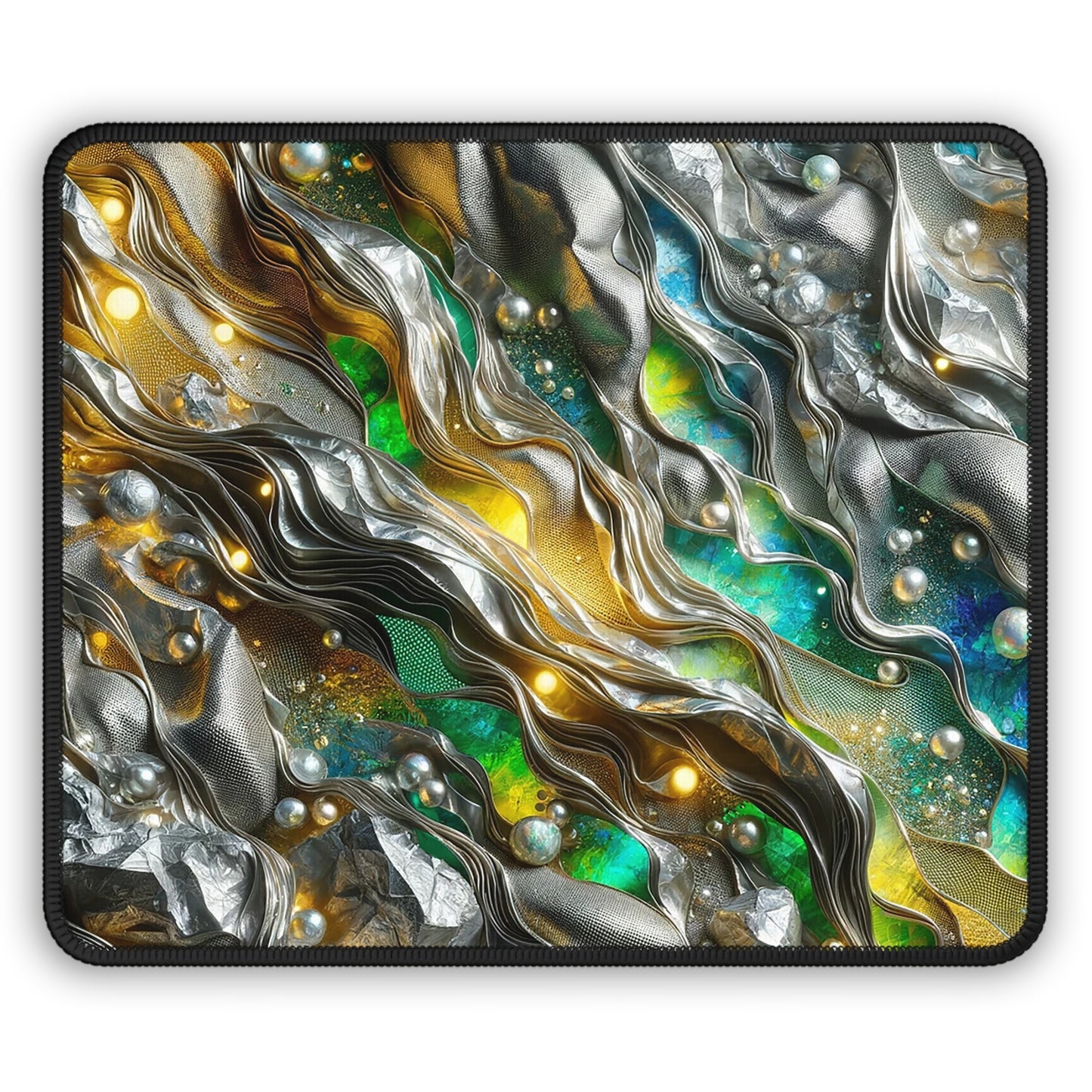 Mouse Pad - Chromatic Ribbons ©2024
