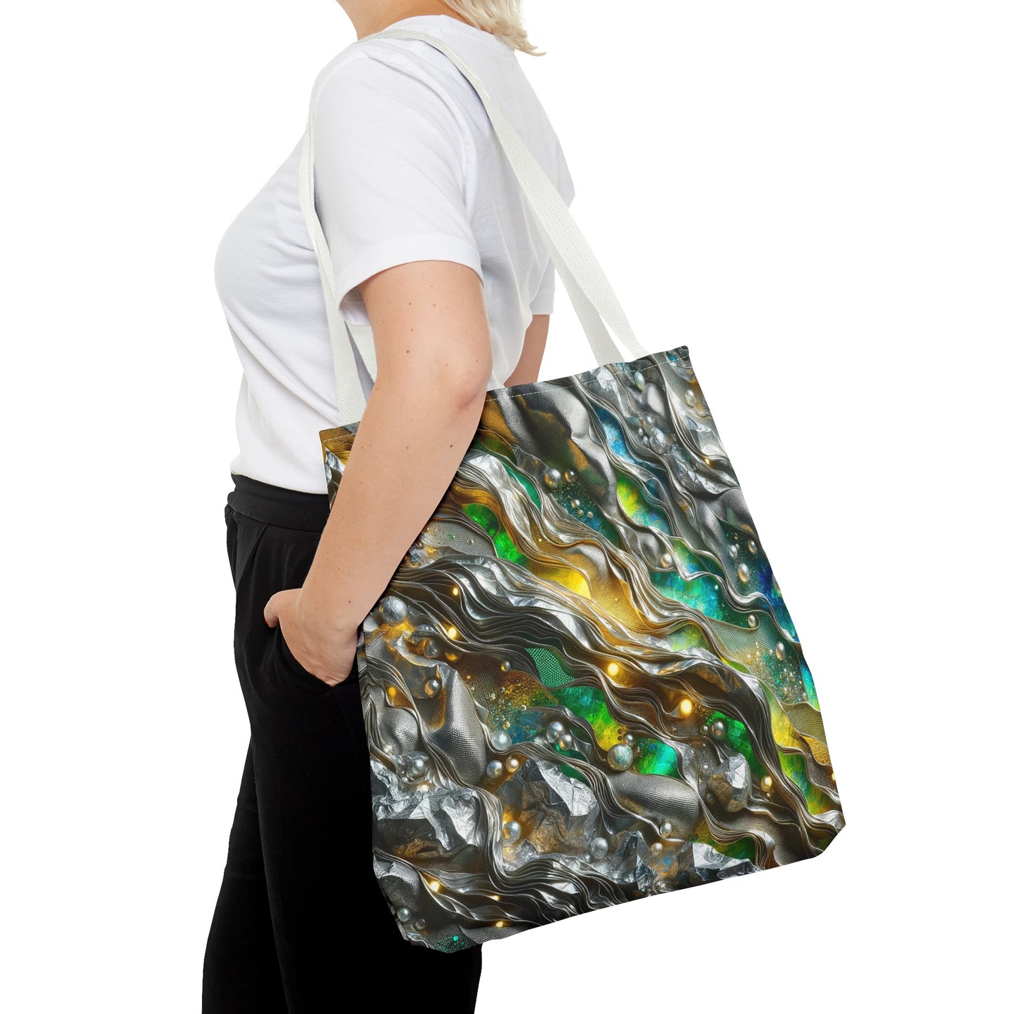 Tote Bag - Chromatic Ribbons ©2024