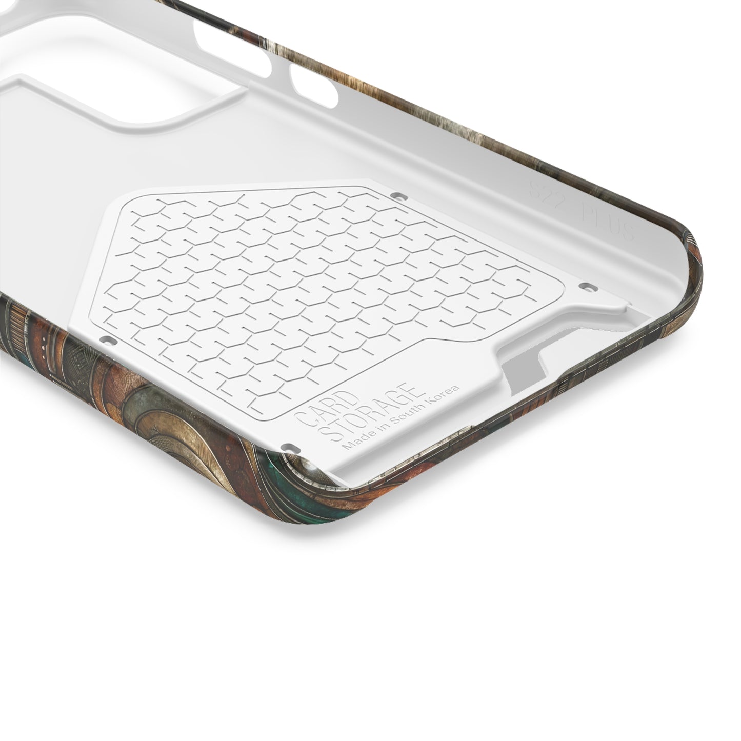 Phone Case with Card Holder - Chromatic Reverie 1 ©2024