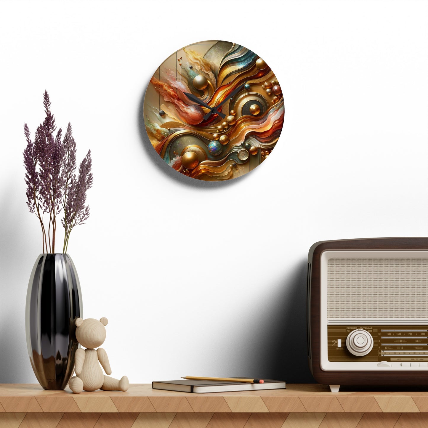 Acrylic Wall Clock - Love's Impact ©2024