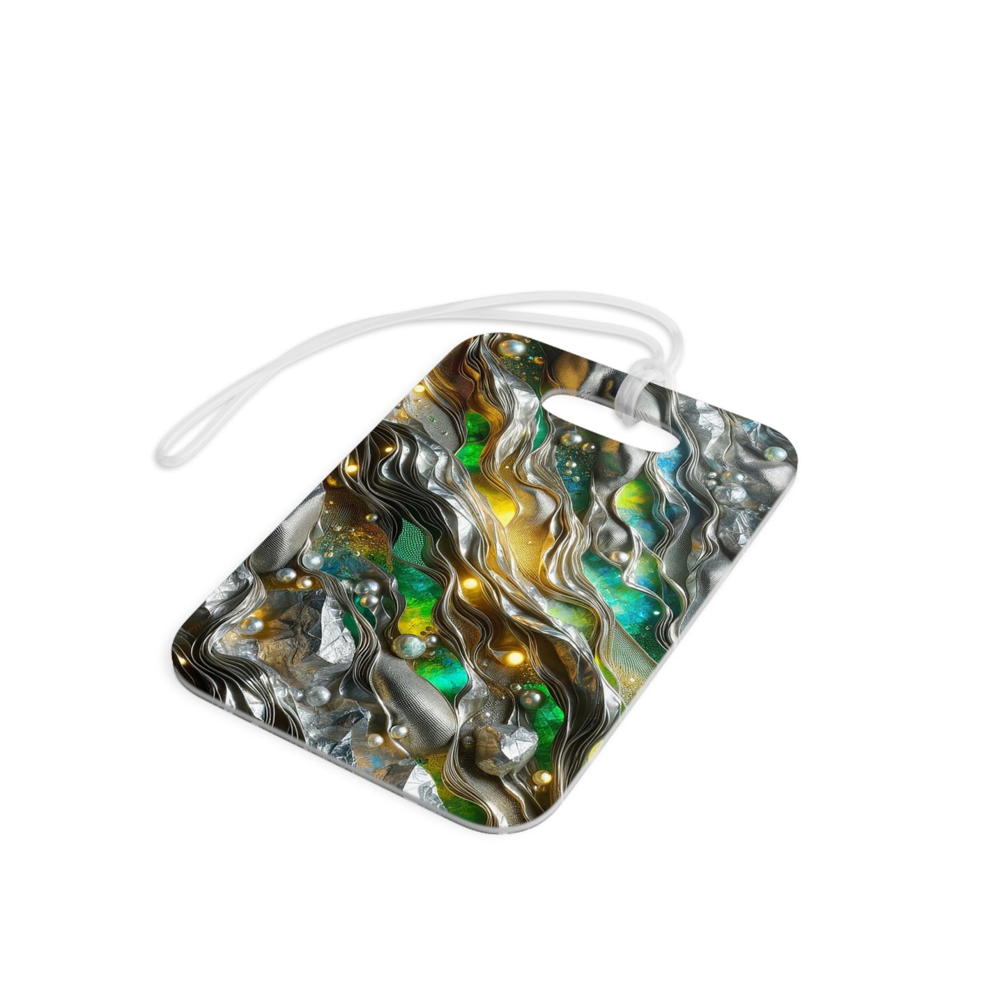 Luggage Tags - Chromatic Ribbons ©2024