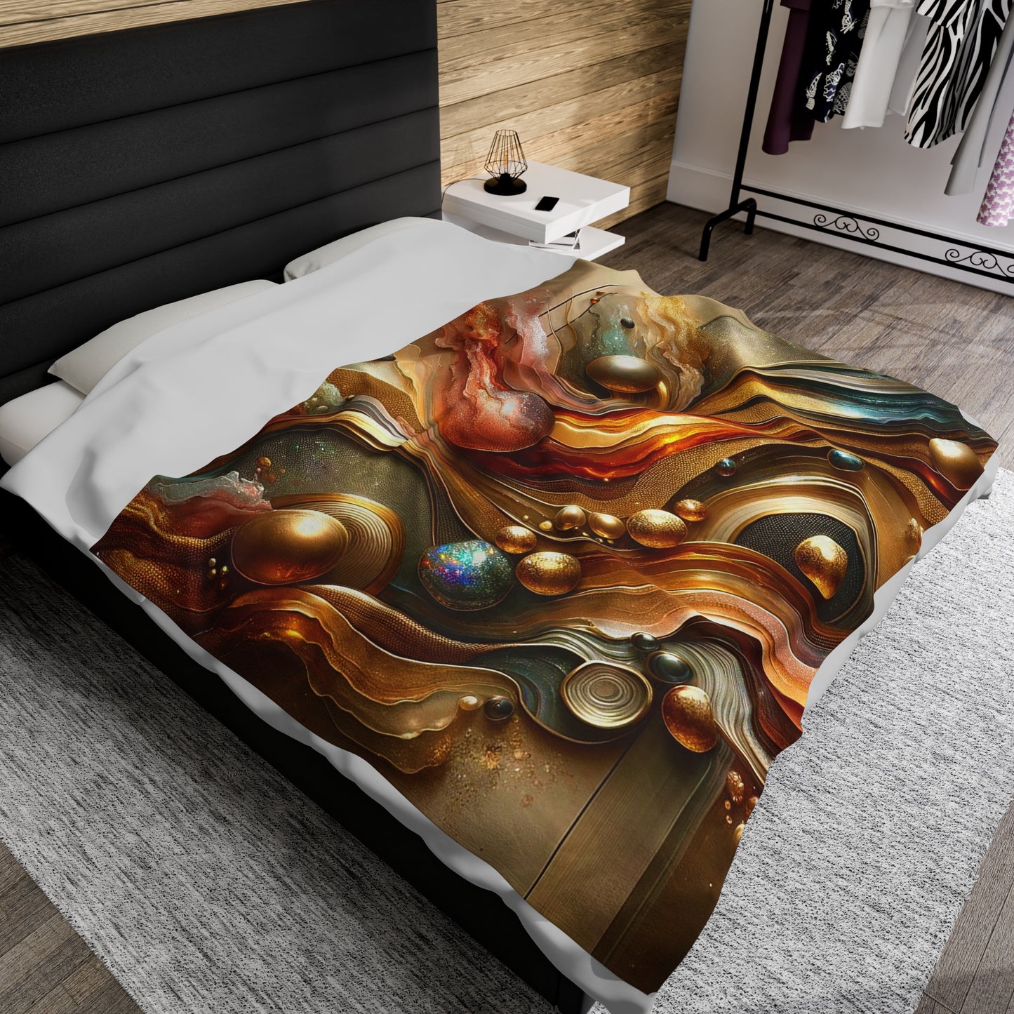 Velveteen Plush Blanket - Love's Impact ©2024