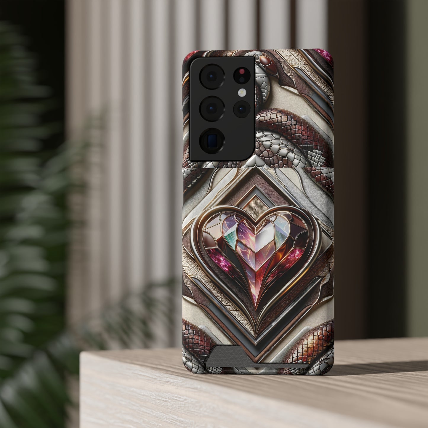 Sinsual Conquest ©2024 Phone Case with Card Holder