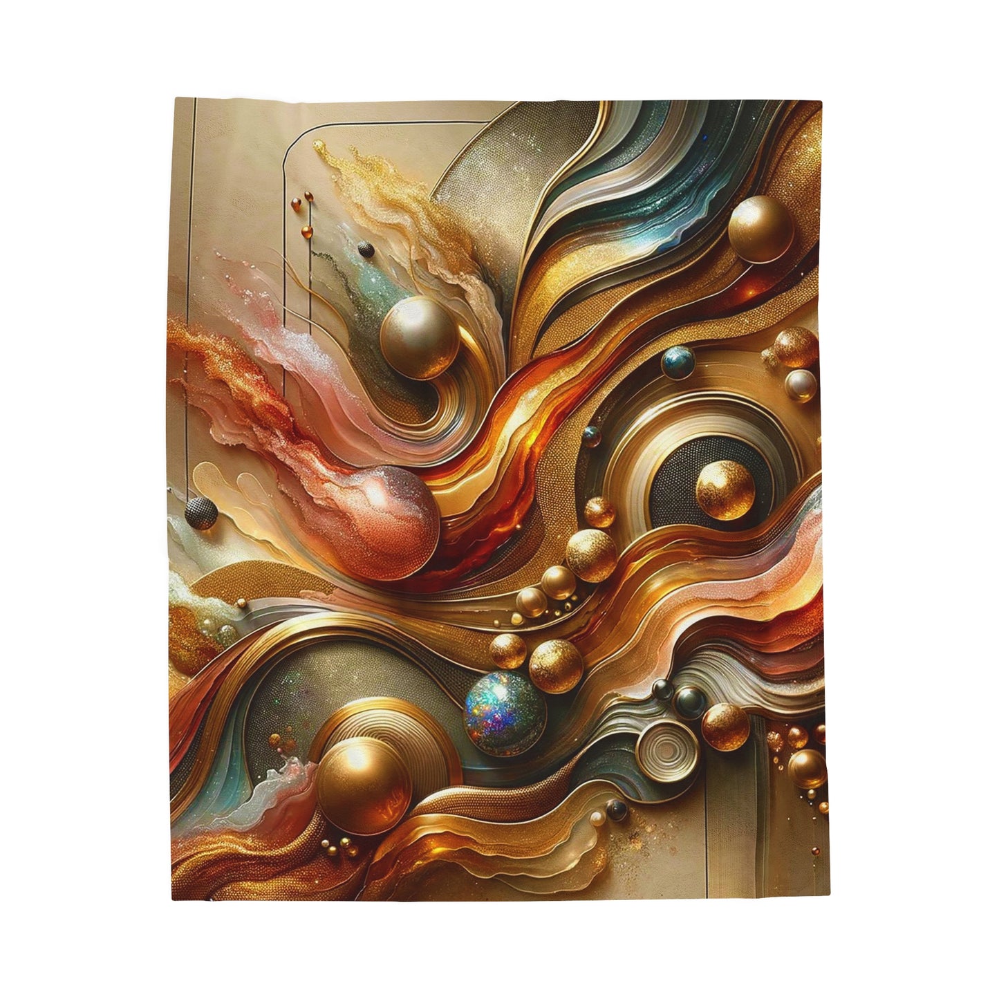 Velveteen Plush Blanket - Love's Impact ©2024
