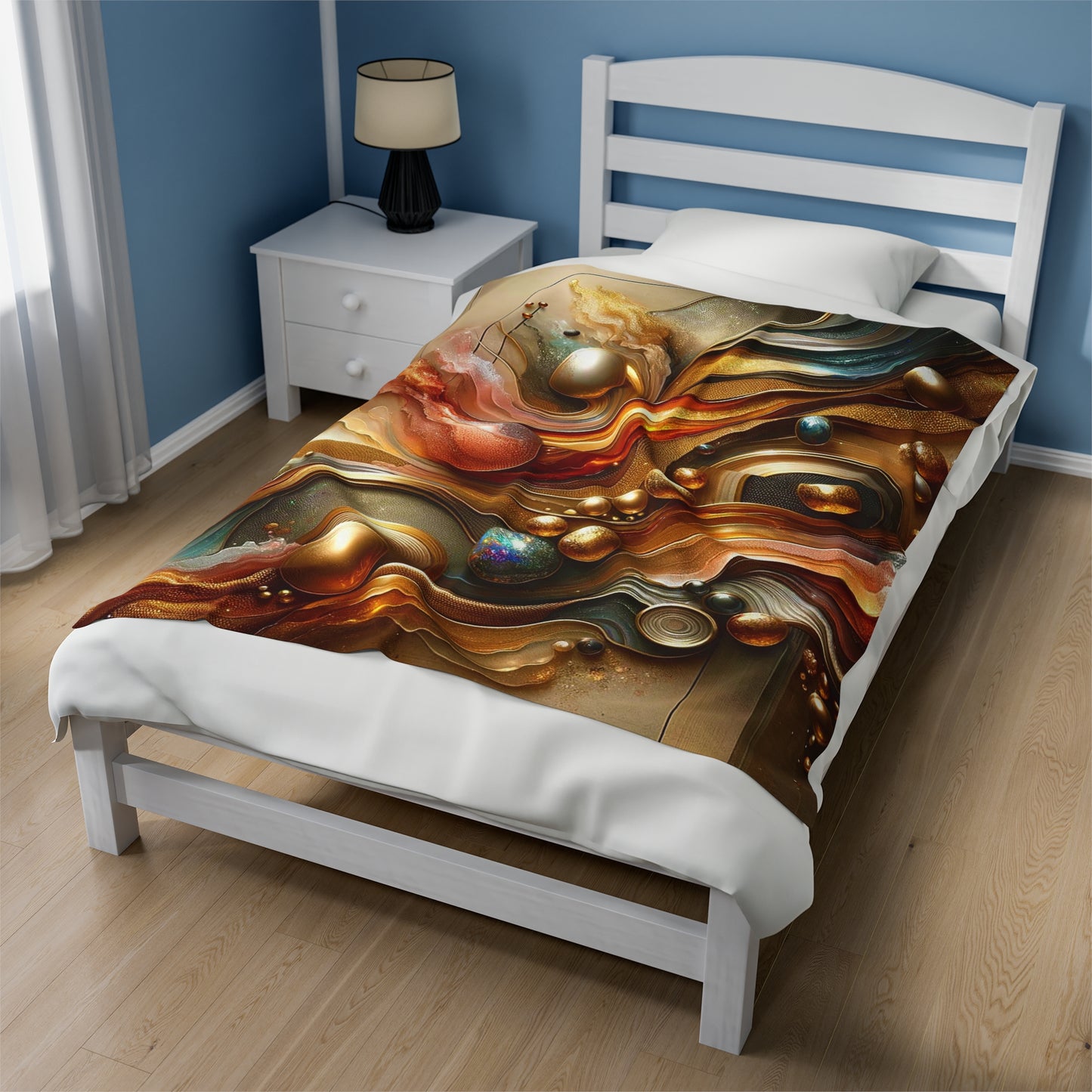 Velveteen Plush Blanket - Love's Impact ©2024