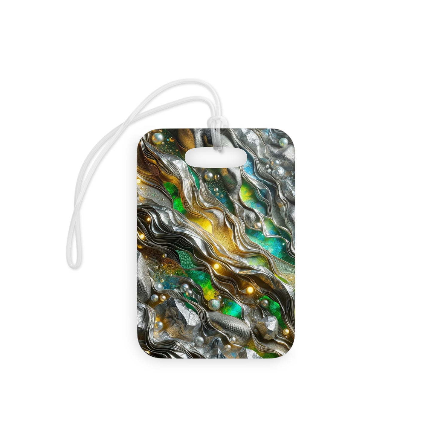 Luggage Tags - Chromatic Ribbons ©2024