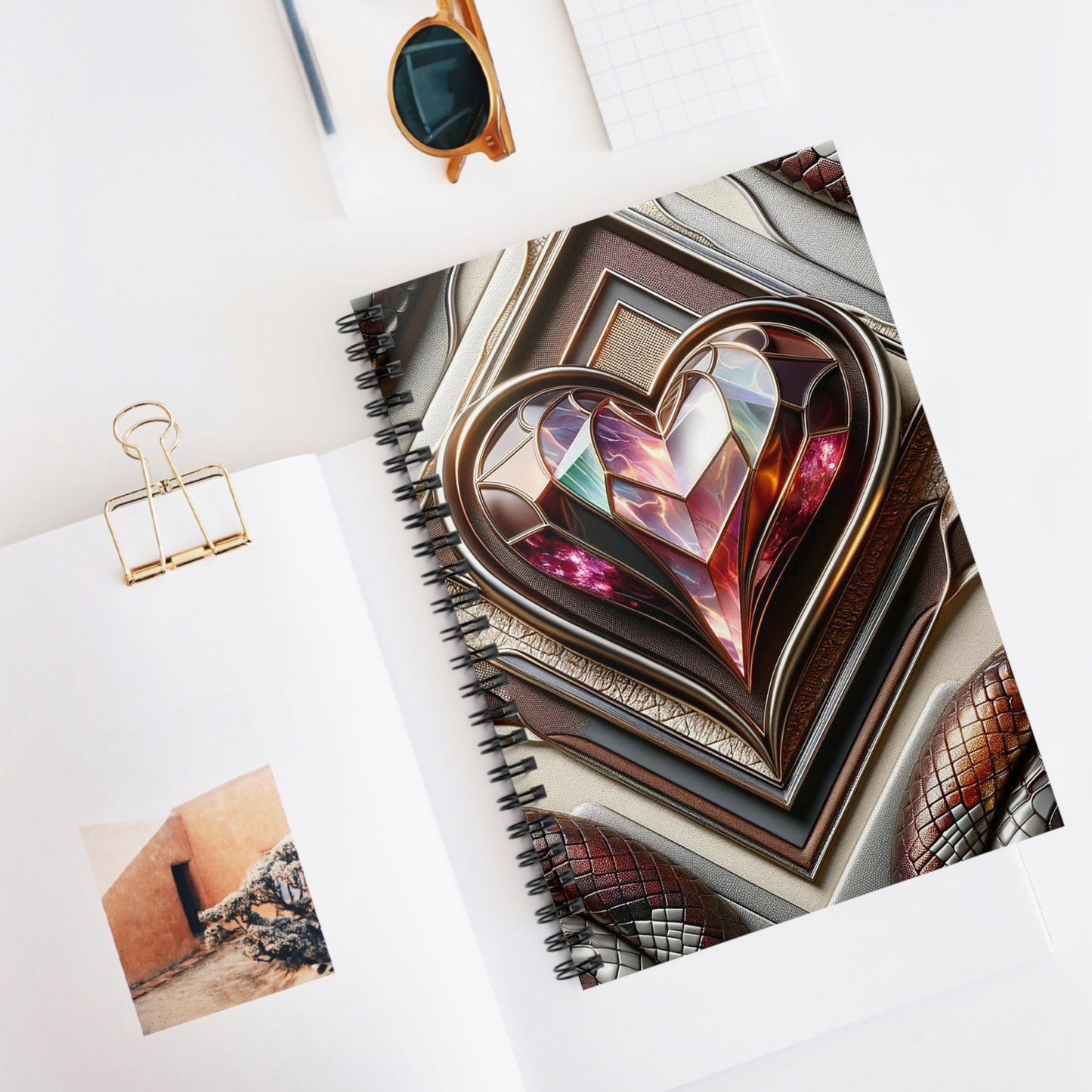 Sinsual Conquest ©2024 Spiral Notebook - Ruled Line