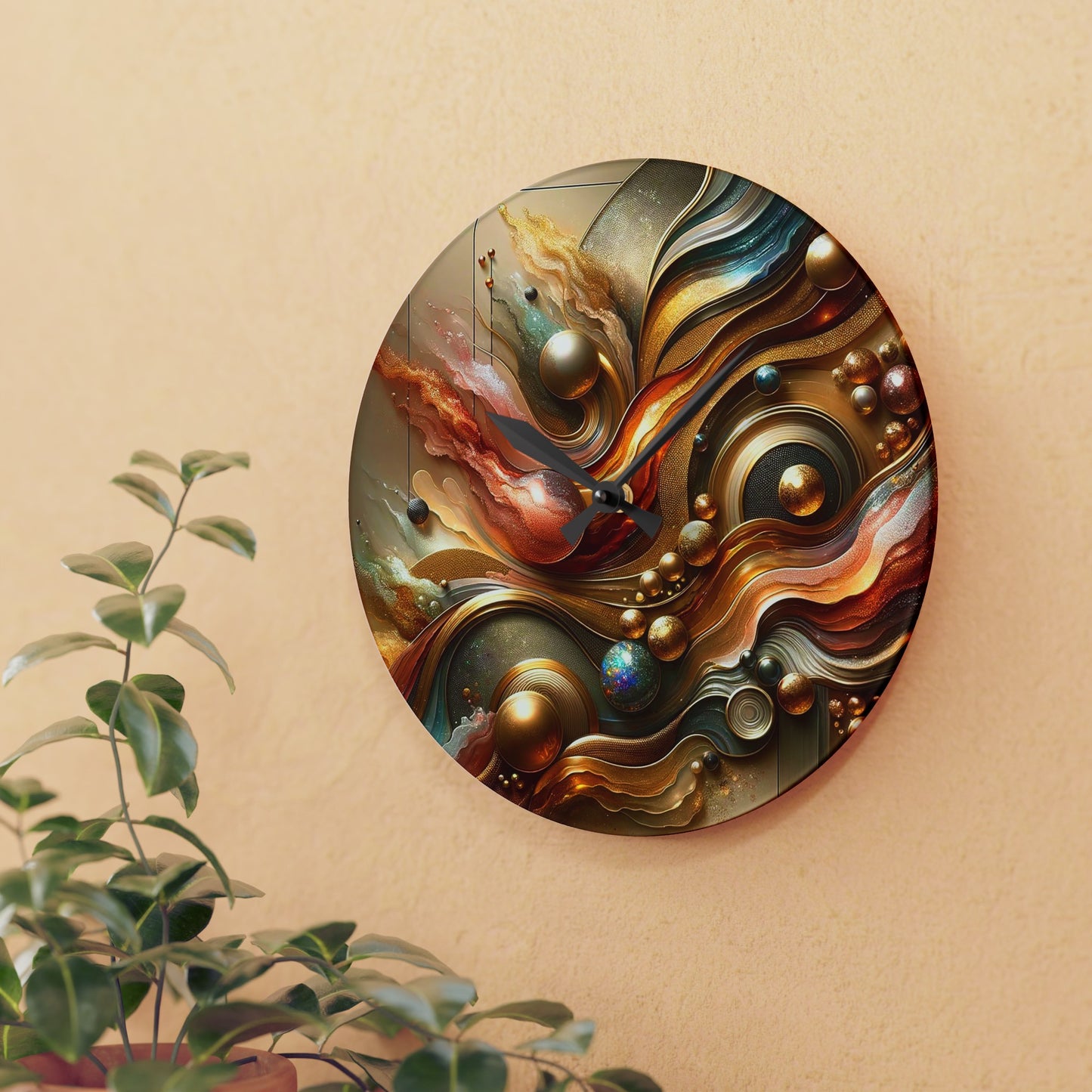 Acrylic Wall Clock - Love's Impact ©2024