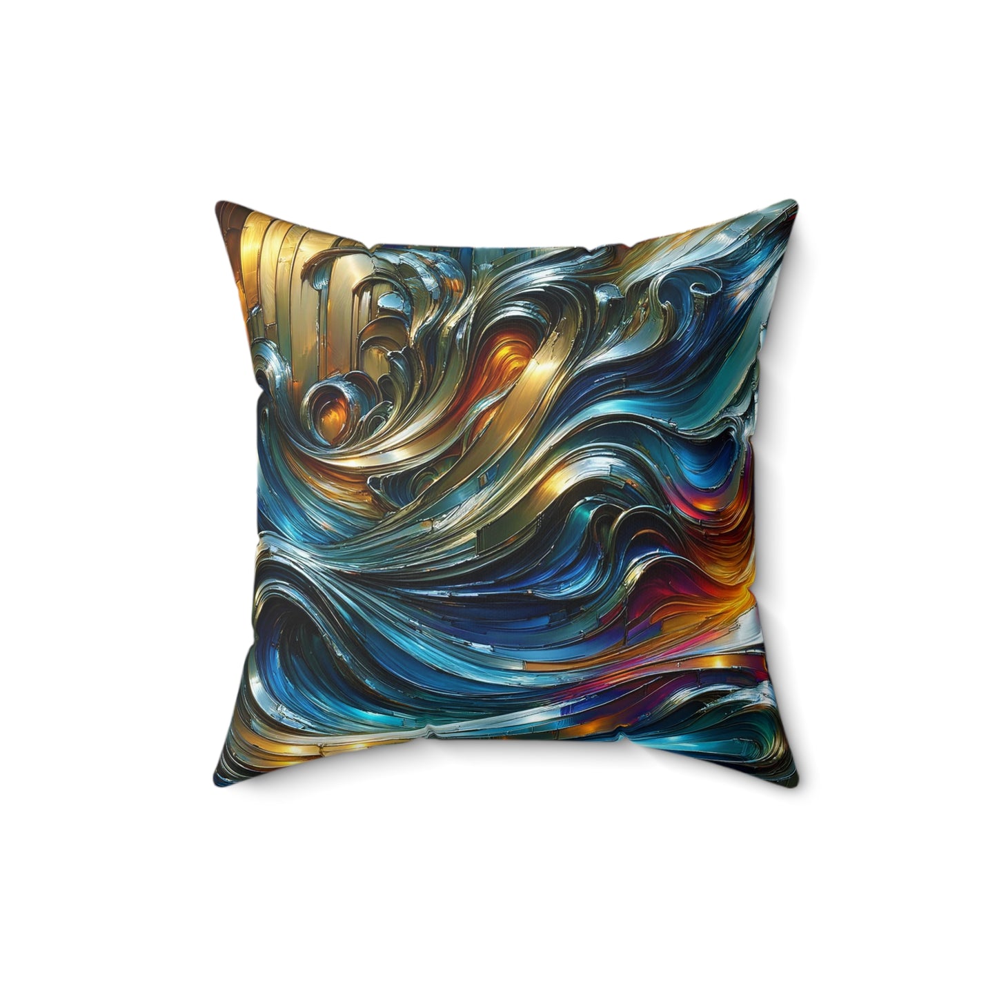 Spun Polyester Square Pillow - Moher ©2024
