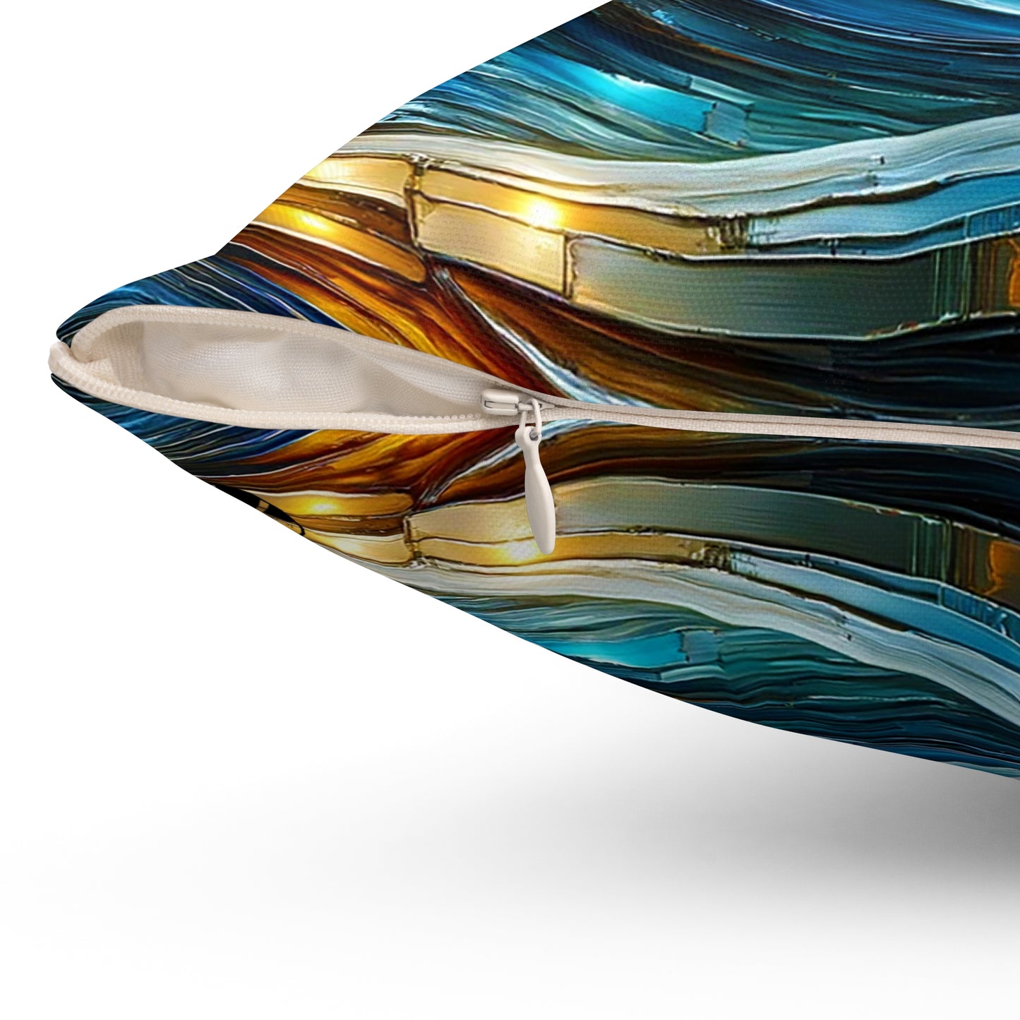 Spun Polyester Square Pillow - Moher ©2024