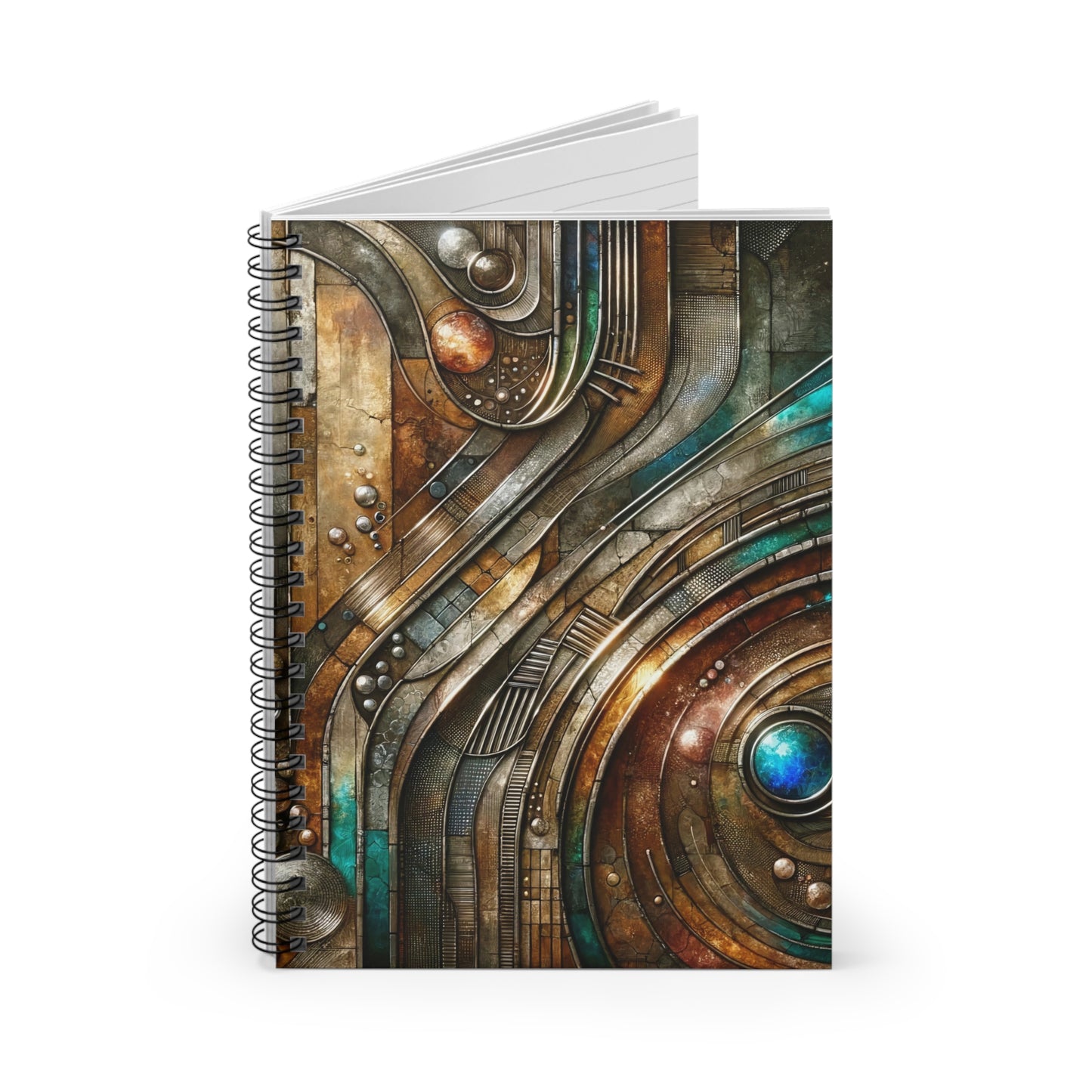 Spiral Notebook - Chromatic Reverie 1 ©2024