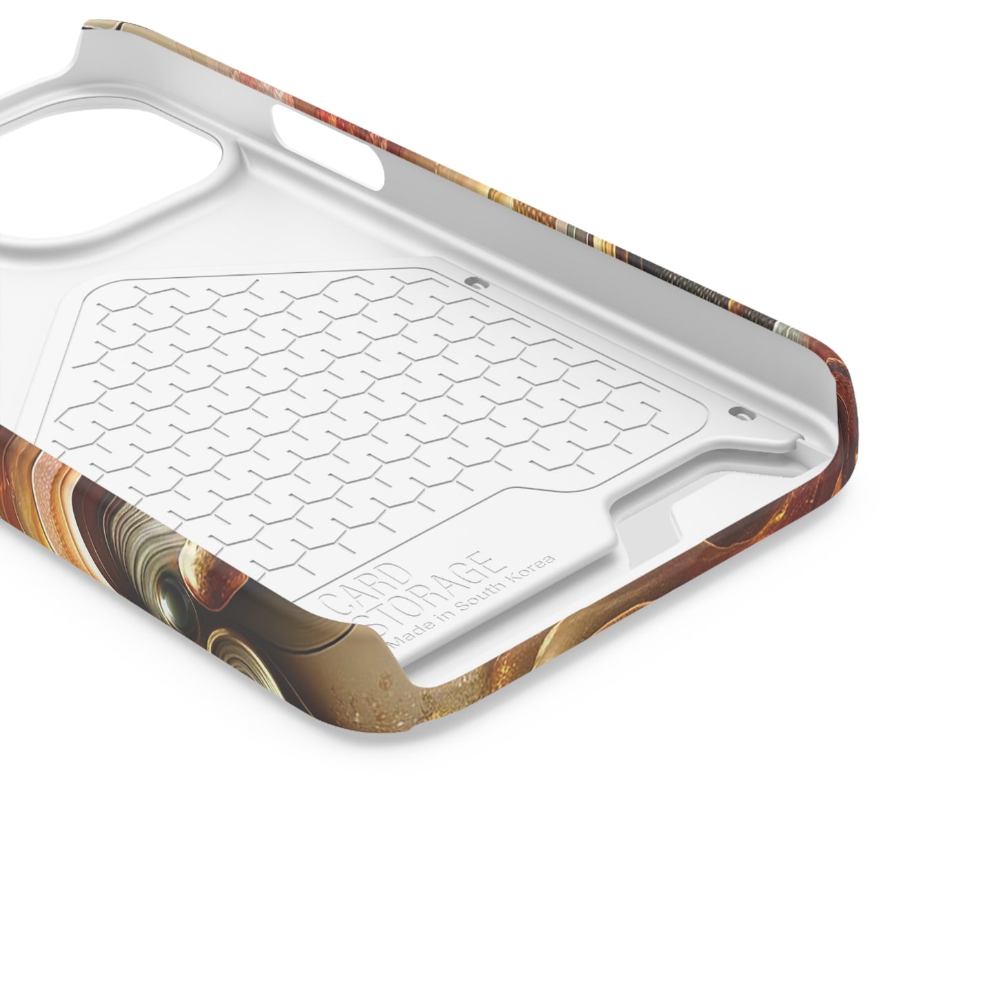 Phone Case with Card Holder - Love's Impact ©2024