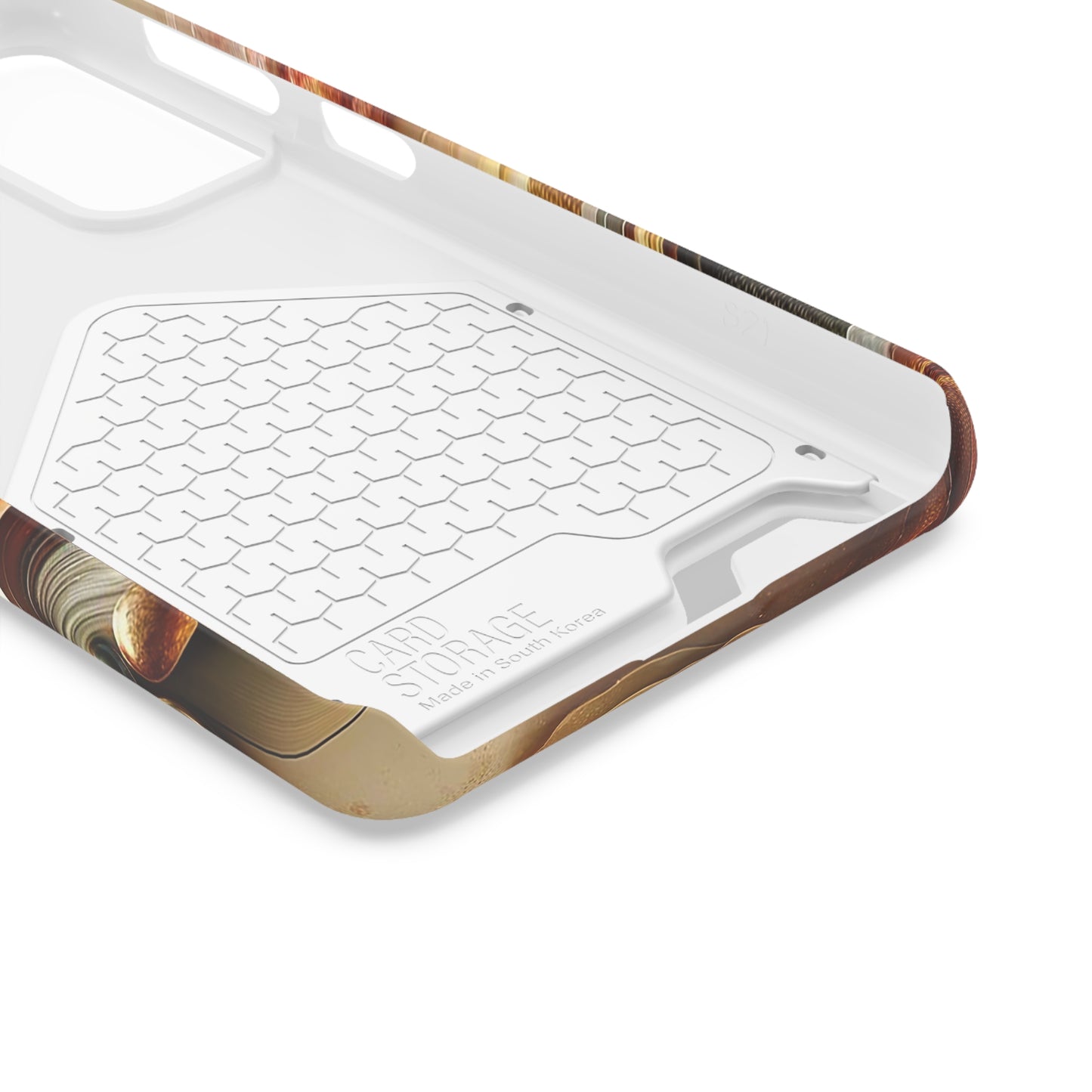 Phone Case with Card Holder - Love's Impact ©2024