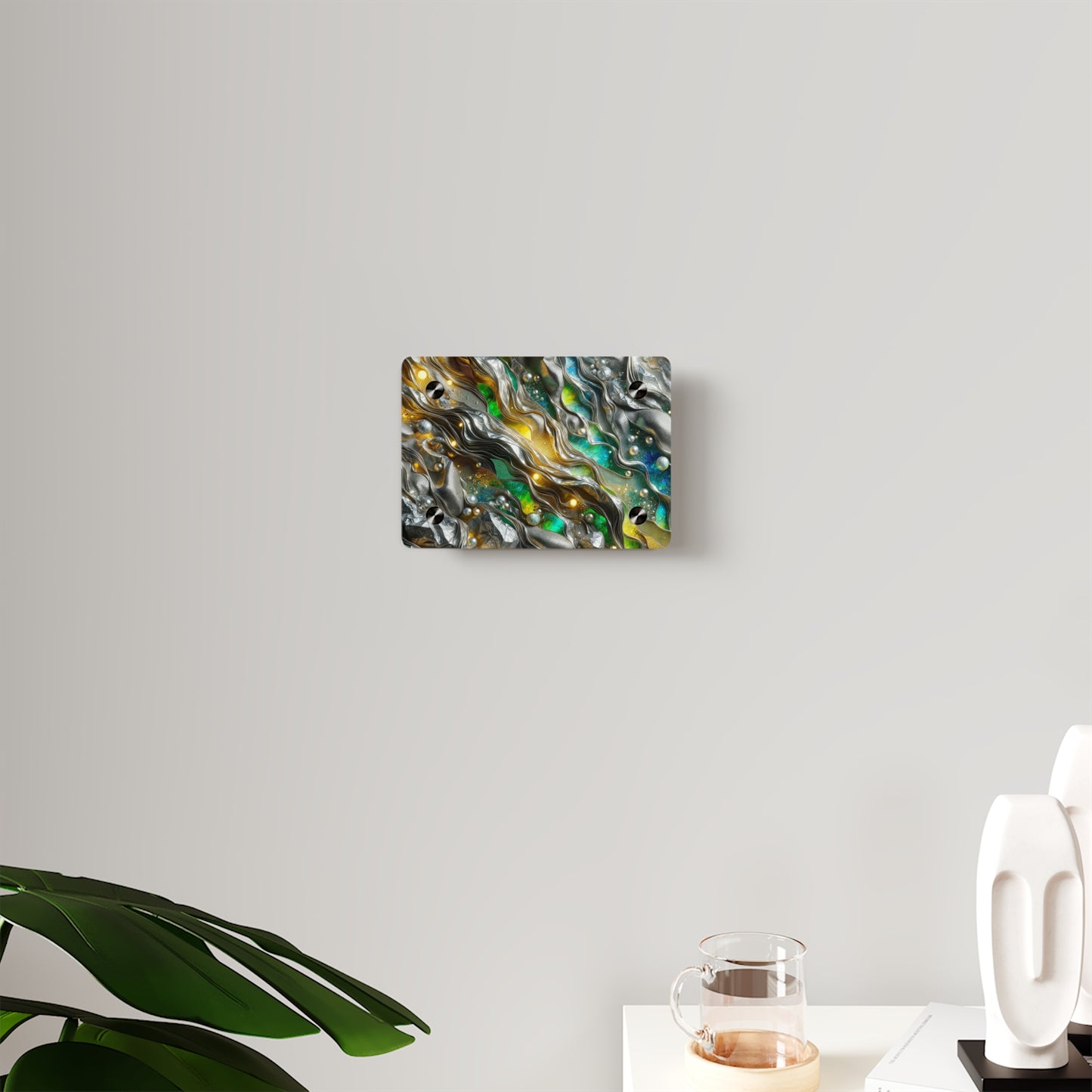 Acrylic Wall Art Panels - Chromatic Ribbons ©2024