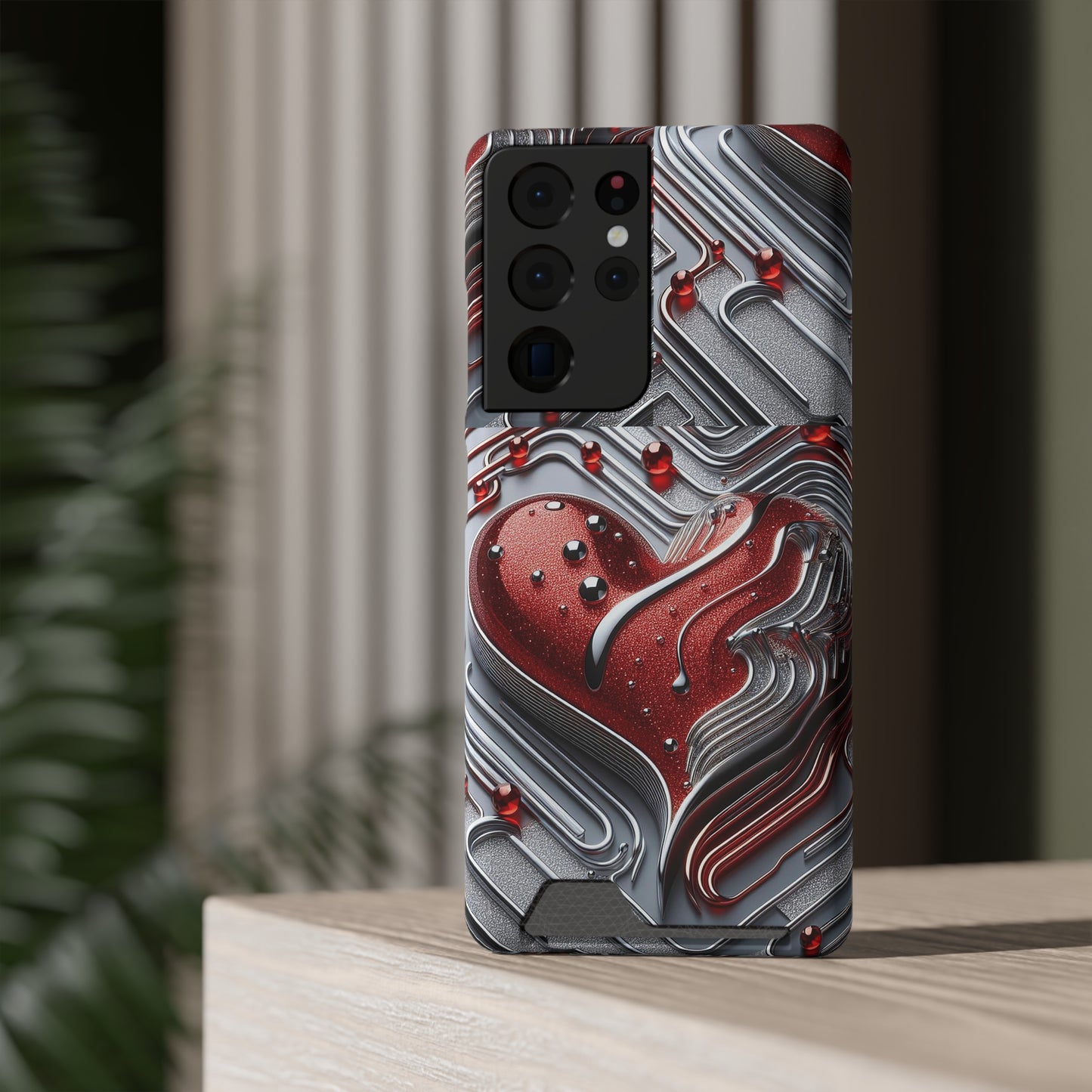 Sagacity ©2024 Phone Case with Card Holder