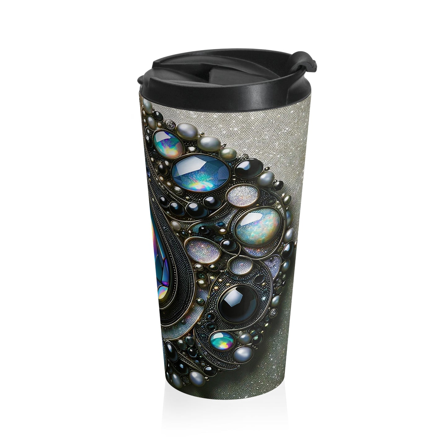 Stainless Steel Travel Mug - Sophisticated Power ©2024