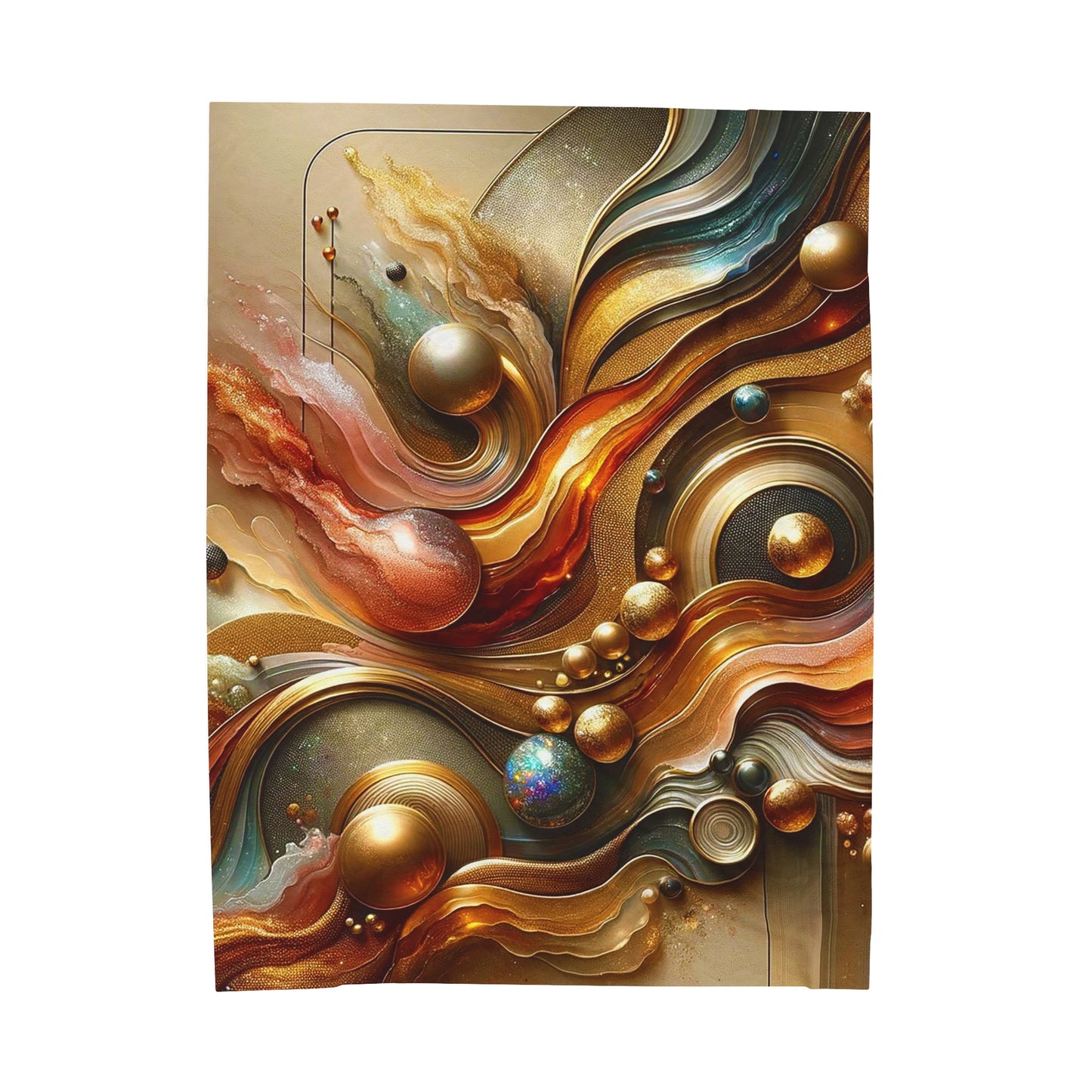 Velveteen Plush Blanket - Love's Impact ©2024