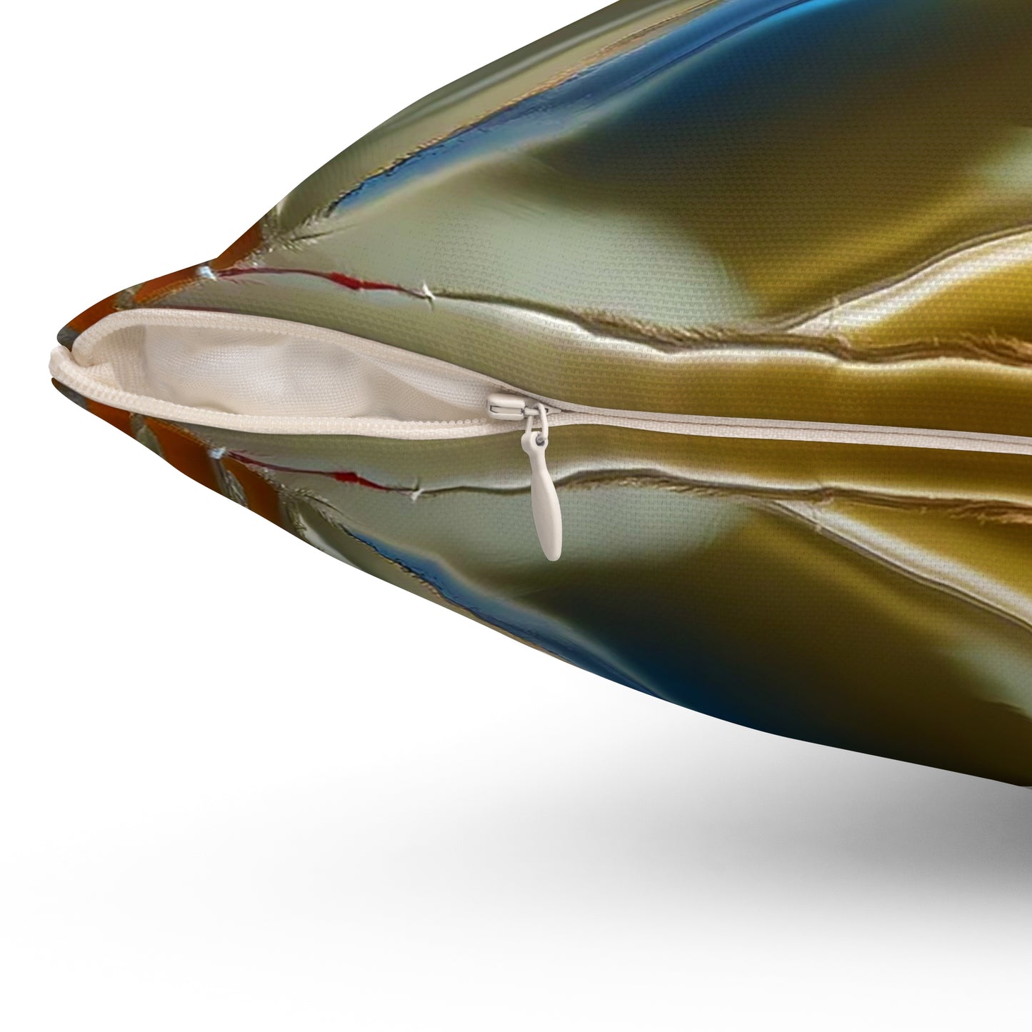 Spun Polyester Square Pillow - Reflected Memories ©2024