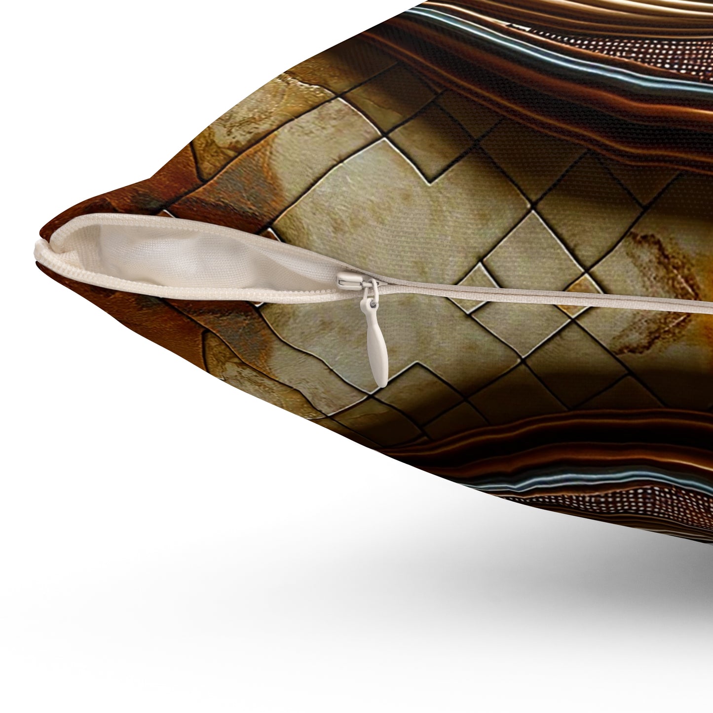 Spun Polyester Square Pillow - Progeny ©2024