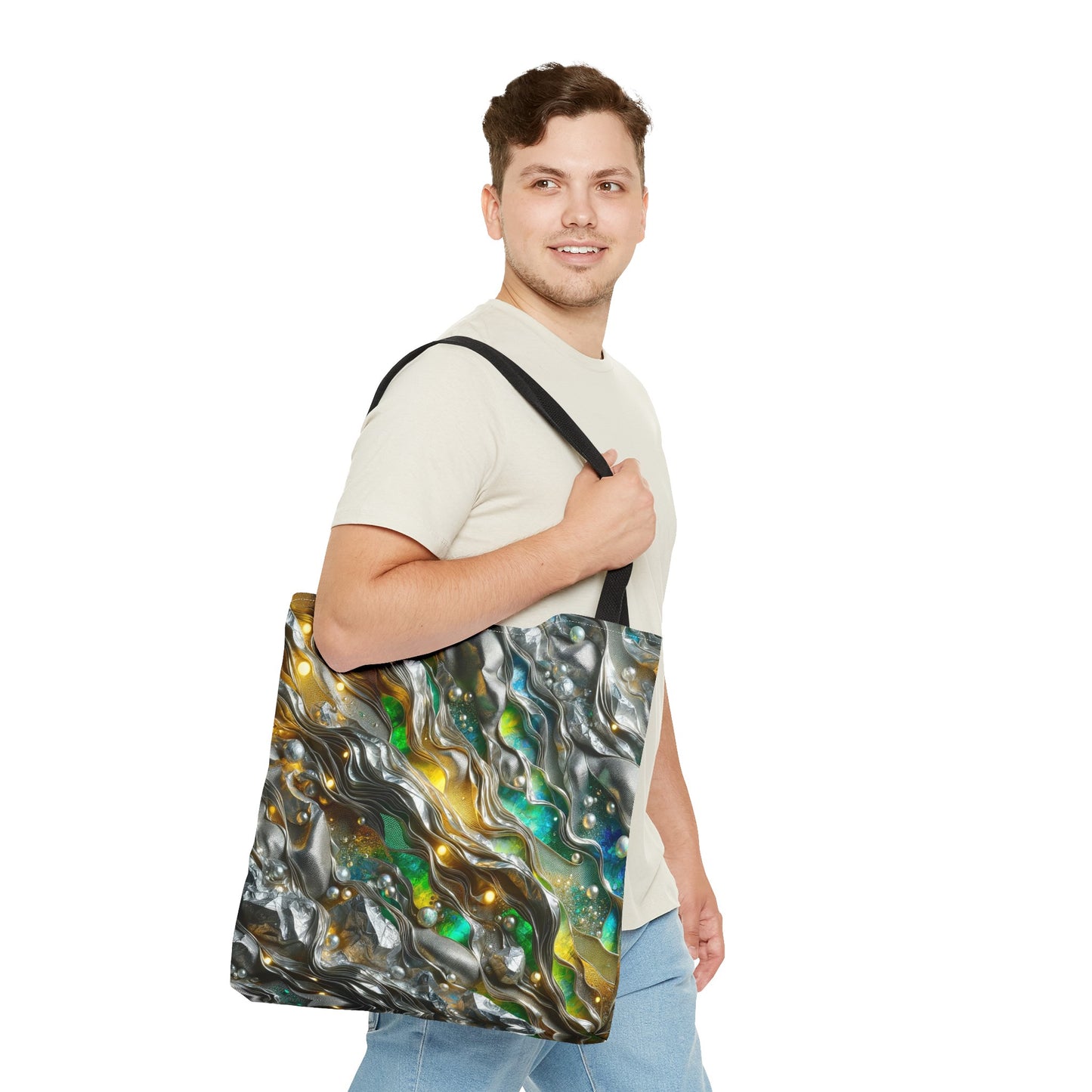 Tote Bag - Chromatic Ribbons ©2024