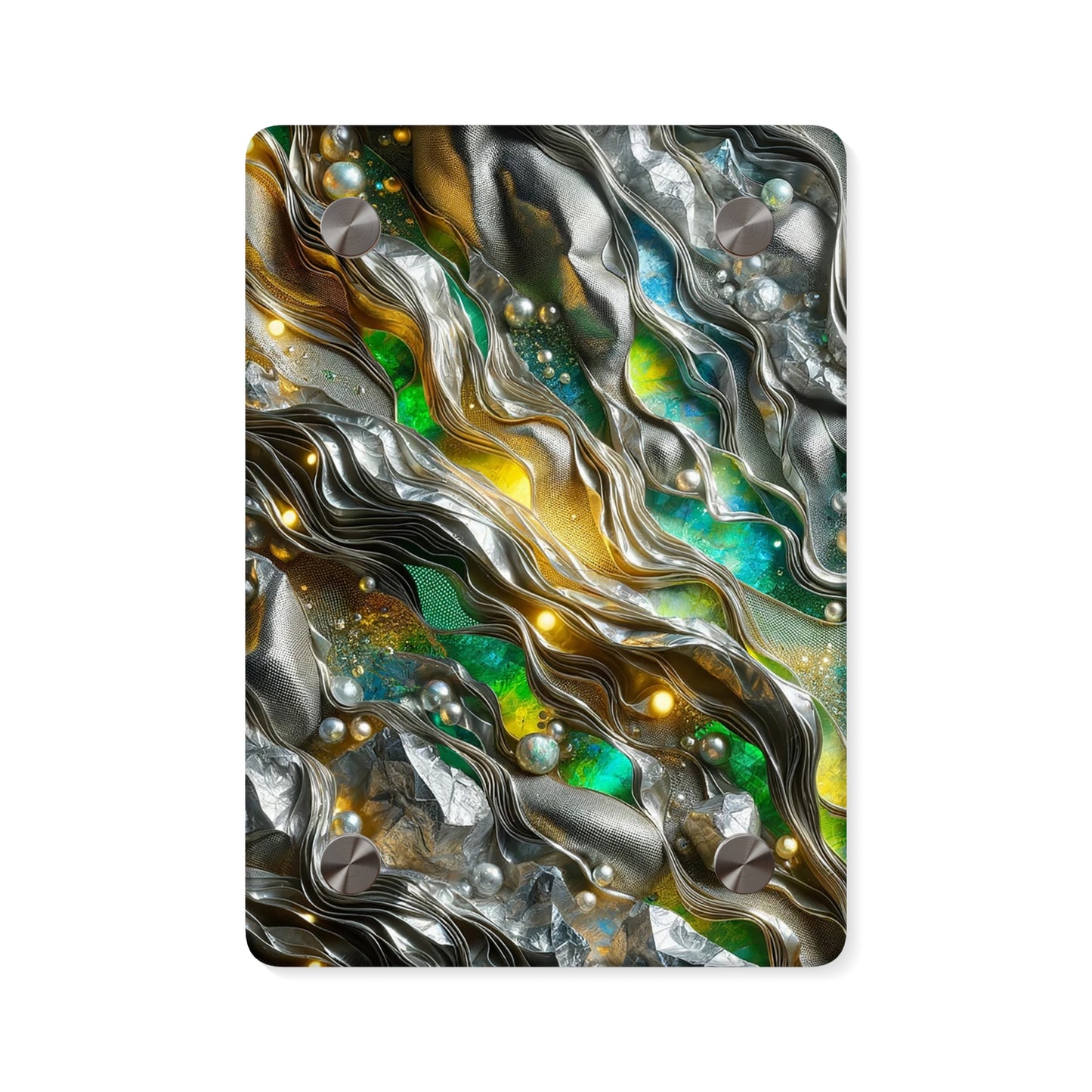 Acrylic Wall Art Panels - Chromatic Ribbons ©2024