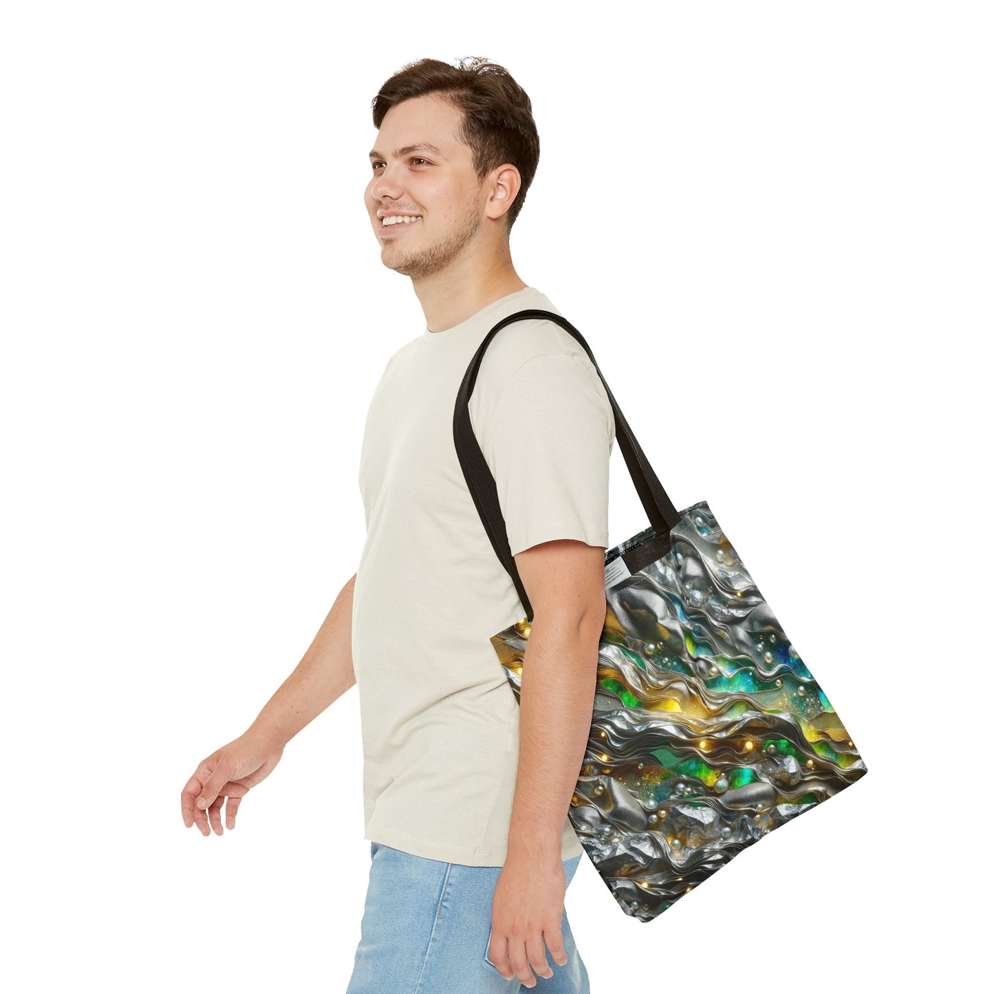 Tote Bag - Chromatic Ribbons ©2024