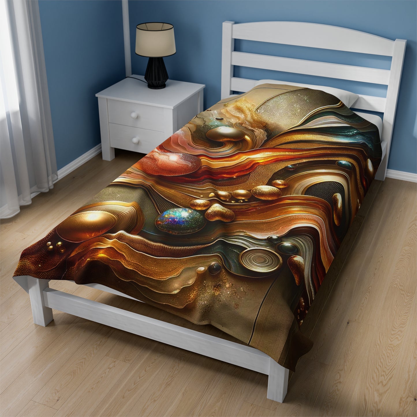 Velveteen Plush Blanket - Love's Impact ©2024