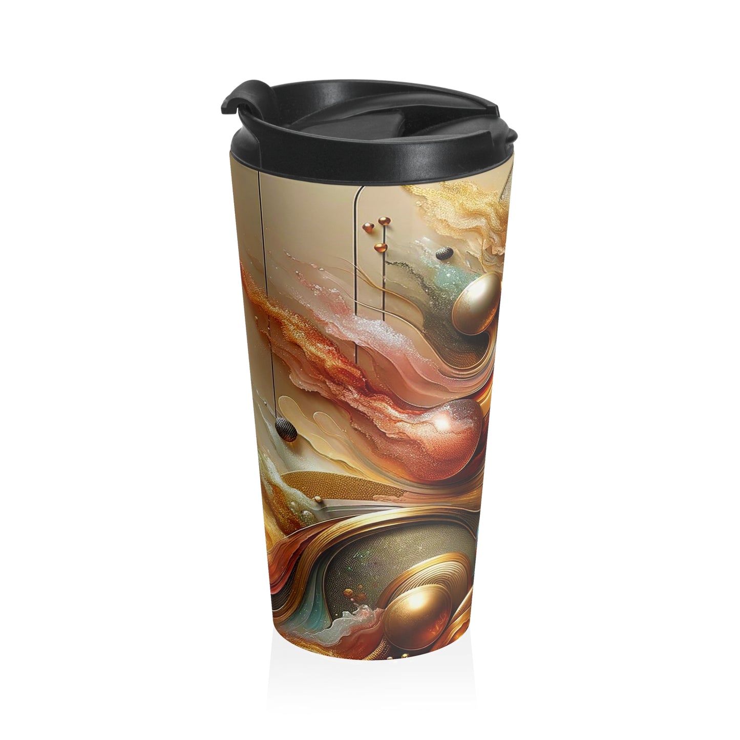 Stainless Steel Travel Mug - Love's Impact ©2024