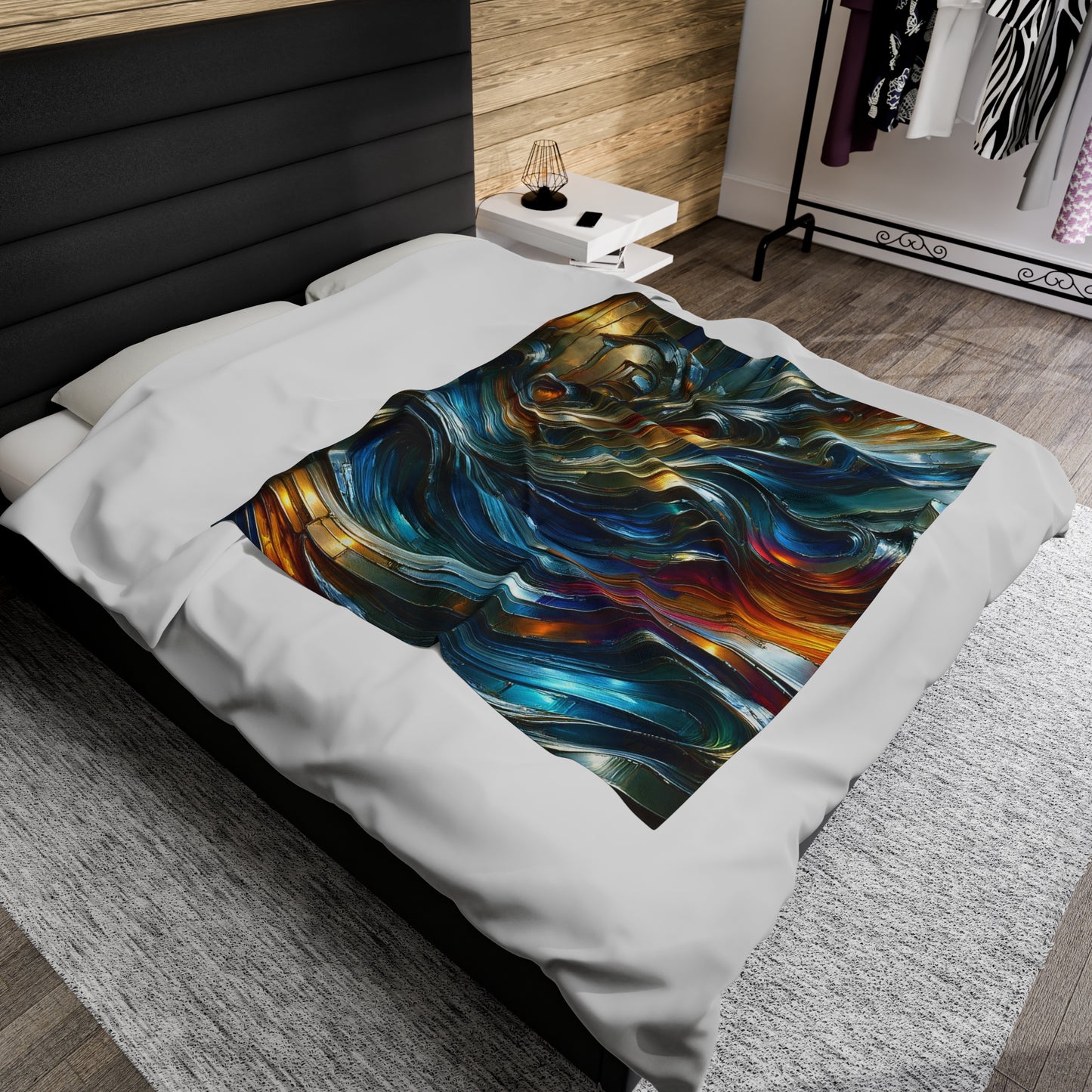 Velveteen Plush Blanket - Moher ©2024