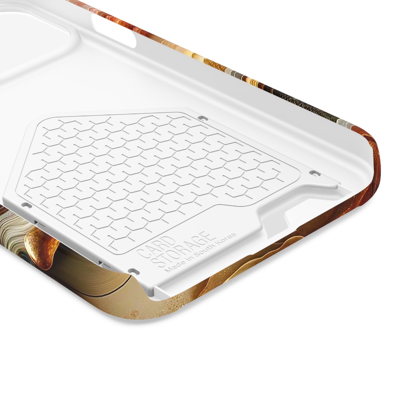 Phone Case with Card Holder - Love's Impact ©2024