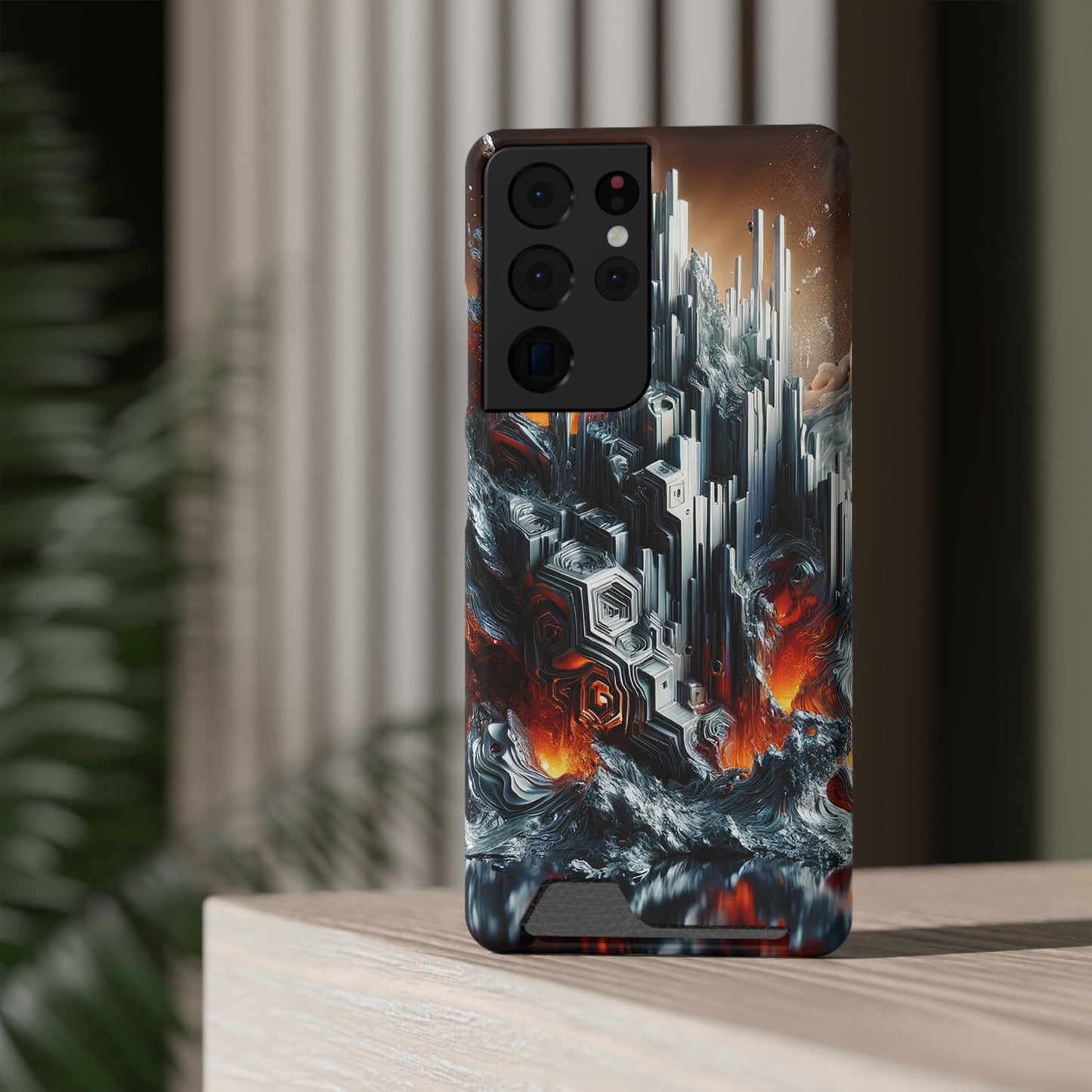 Phone Case with Card Holder - Intolerance ©2024