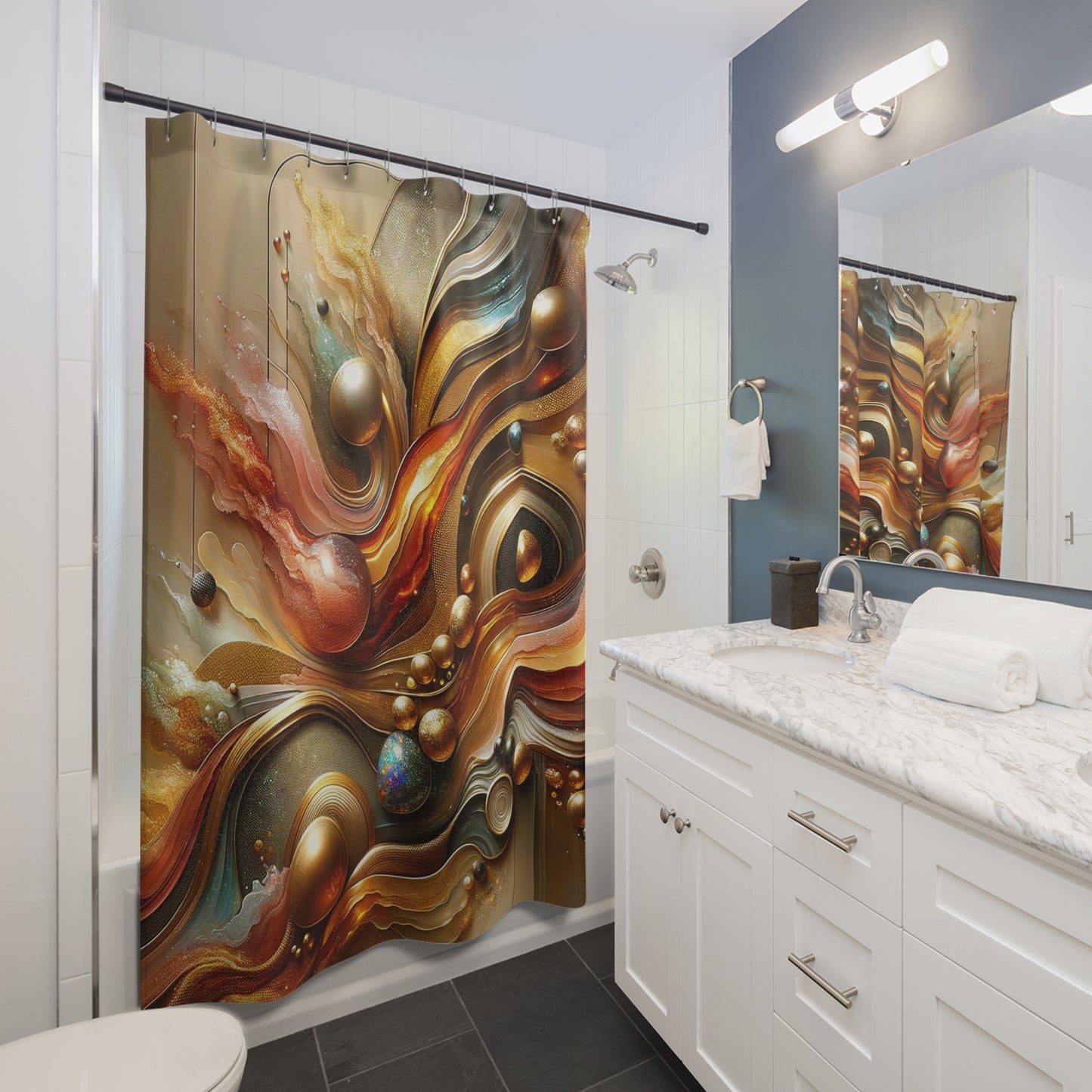 Shower Curtain - Love's Impact ©2024