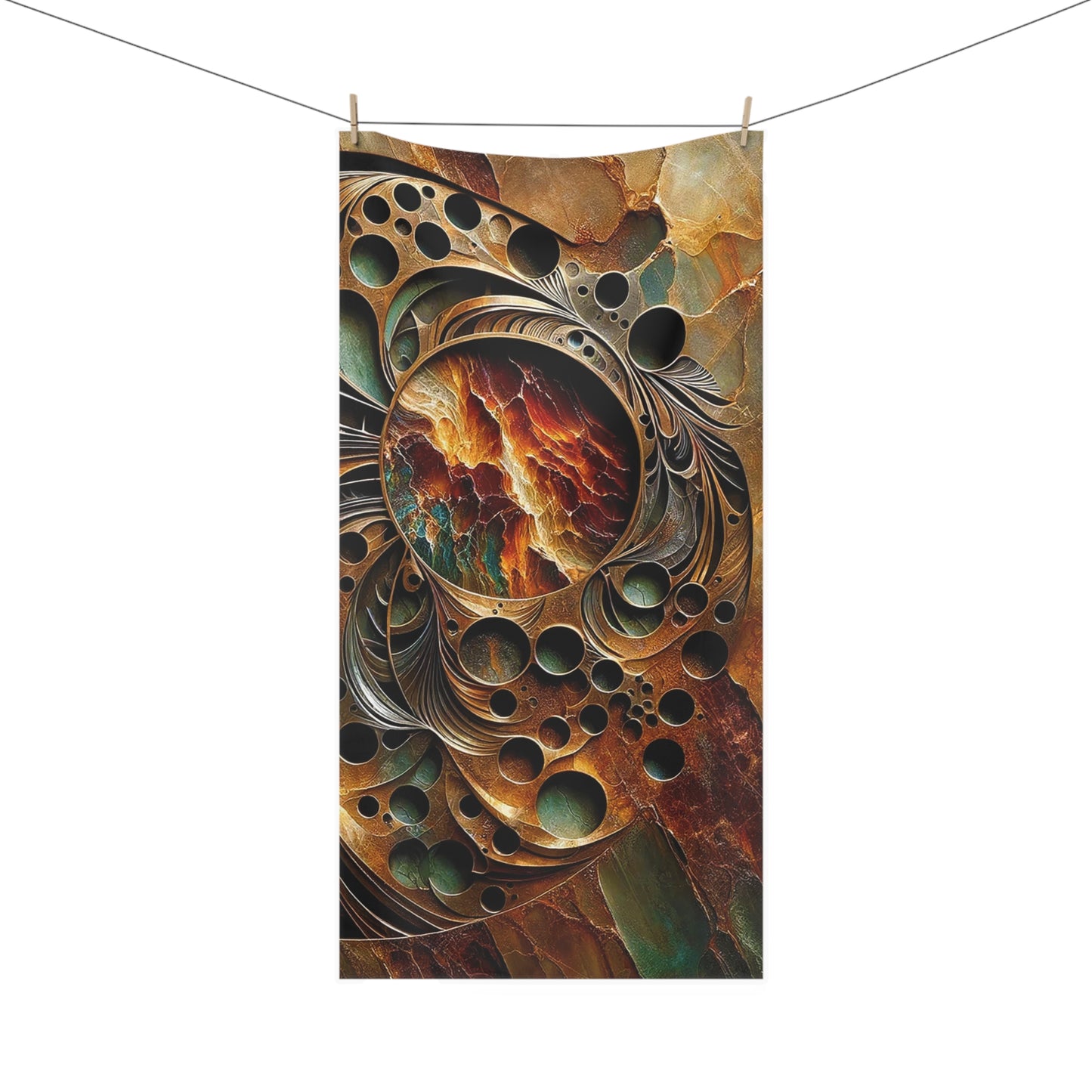 Mink-Cotton Towel - Rustic Dream ©2024