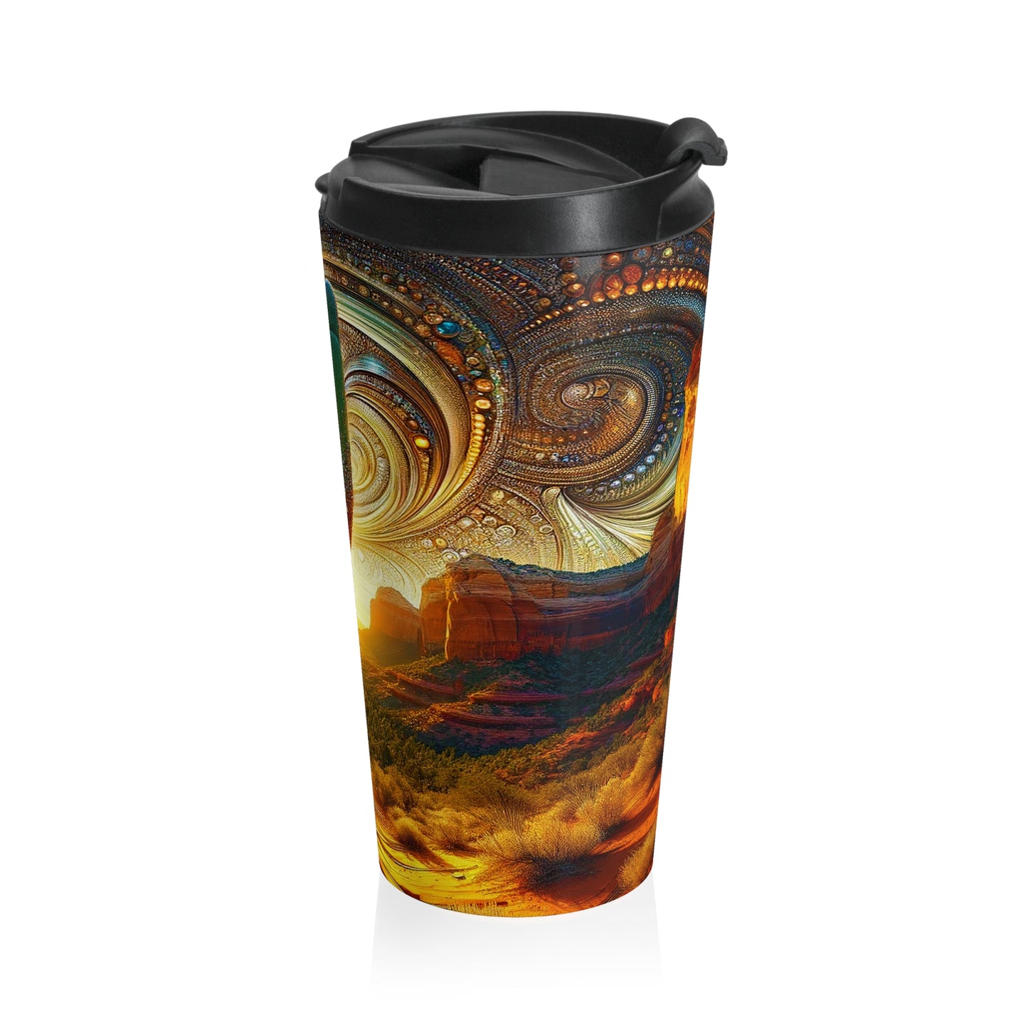 Stainless Steel Travel Mug - Peyote ©2024