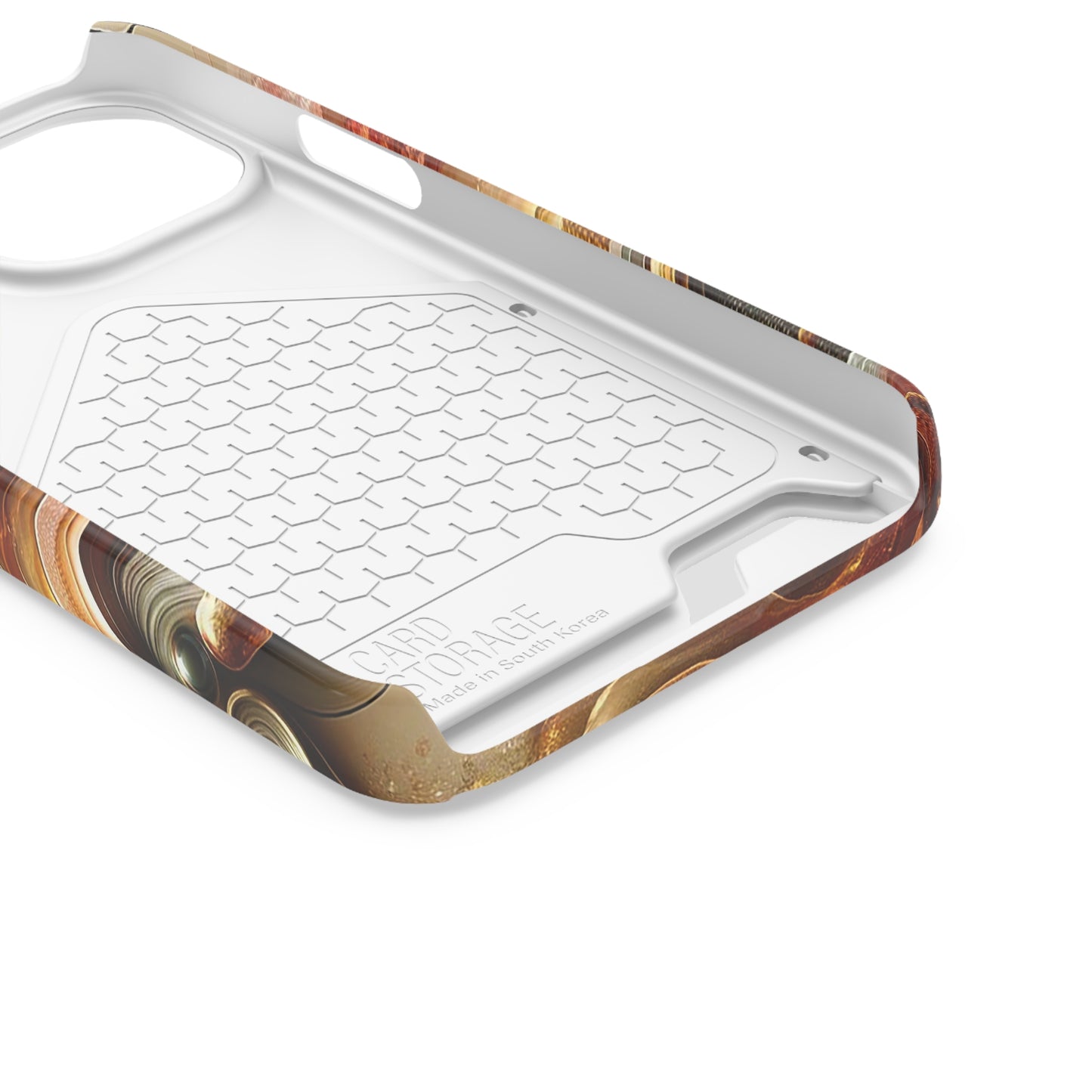Phone Case with Card Holder - Love's Impact ©2024