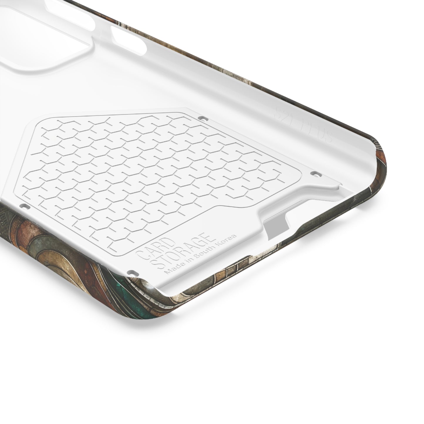 Phone Case with Card Holder - Chromatic Reverie 1 ©2024