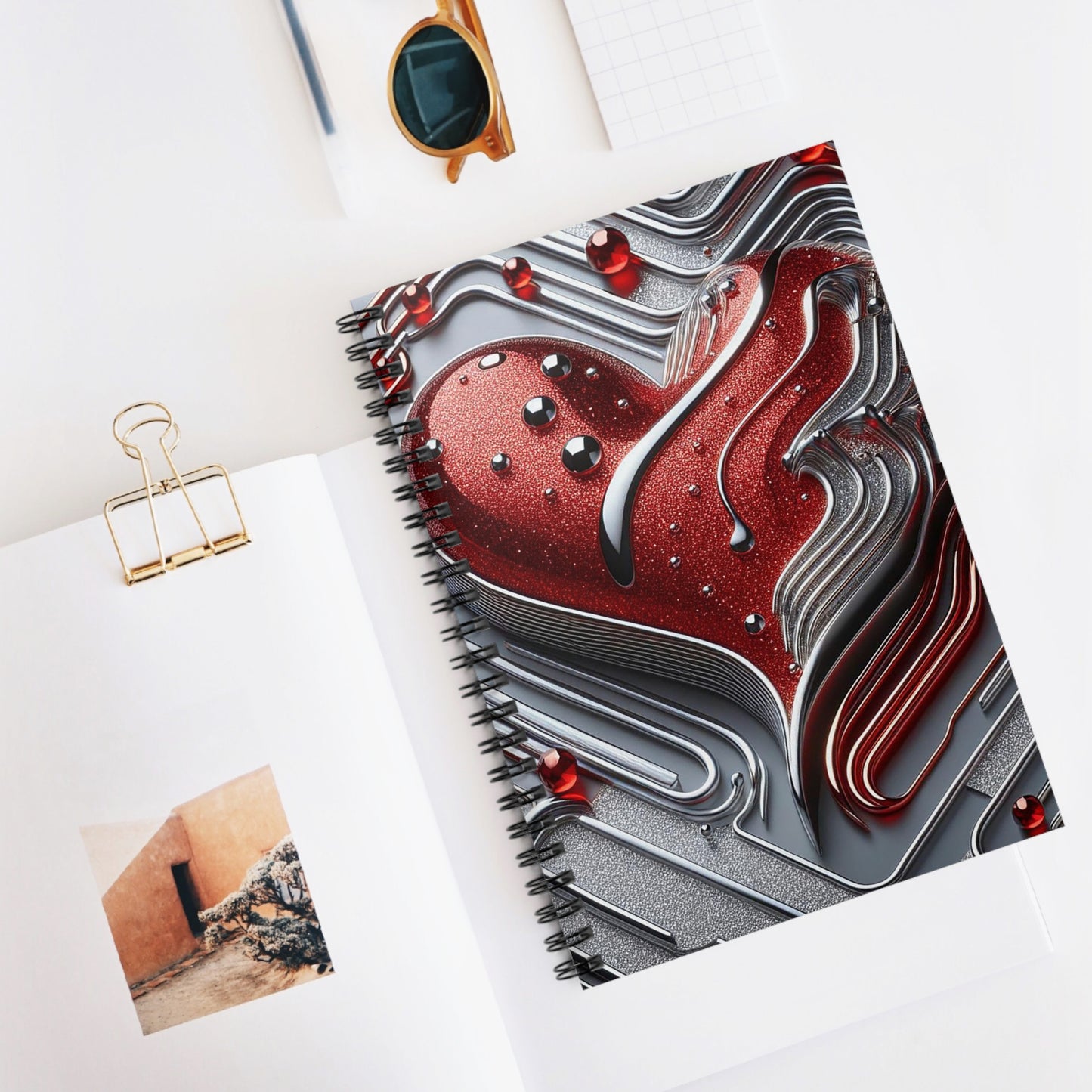 Sagacity ©2024 Spiral Notebook - Ruled Line