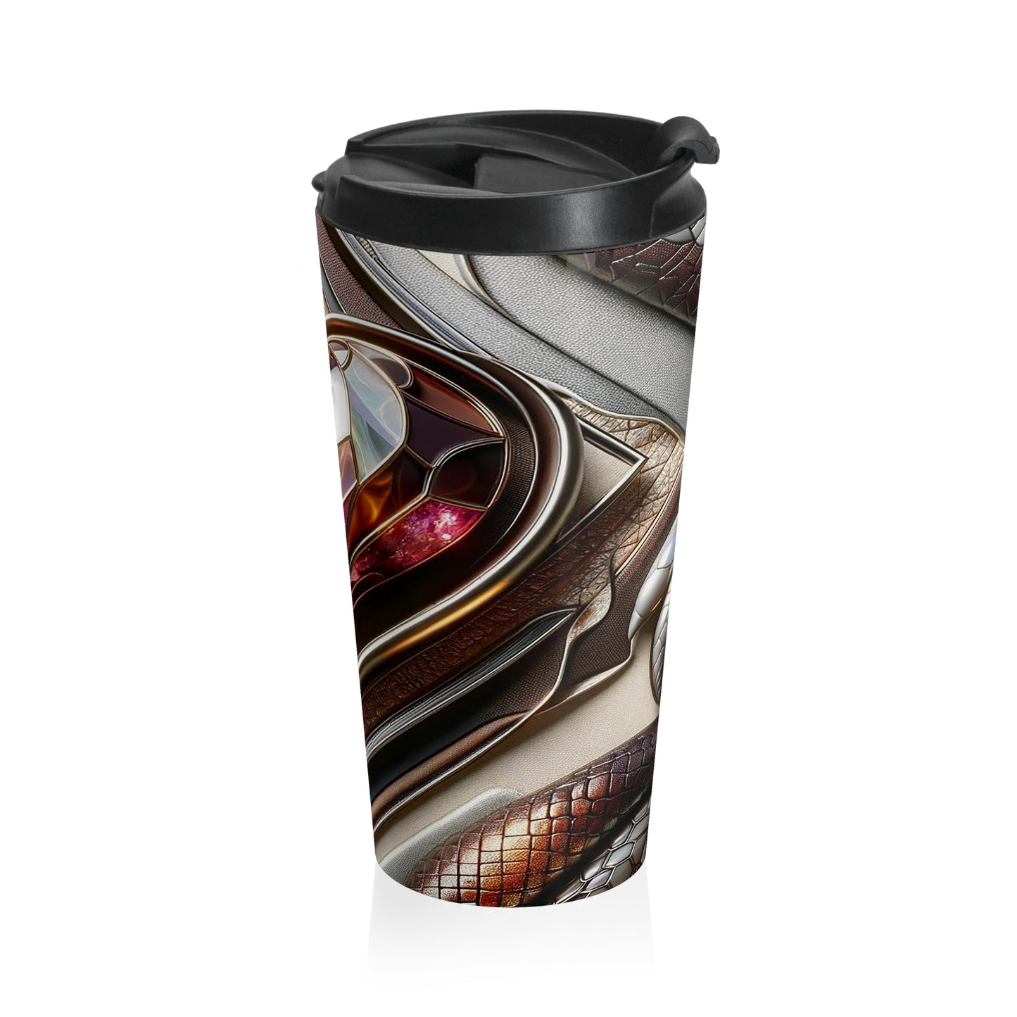 Sinsual Conquest ©2024 Stainless Steel Travel Mug