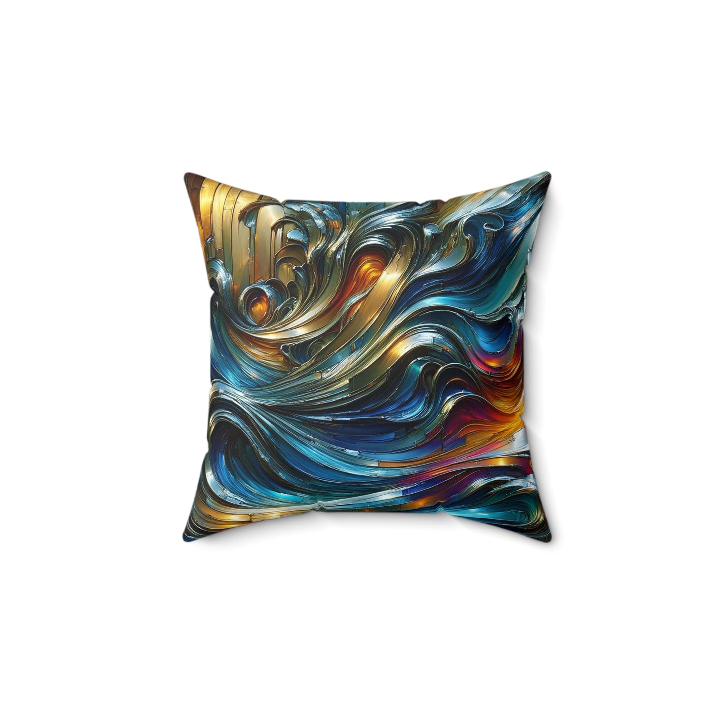 Spun Polyester Square Pillow - Moher ©2024