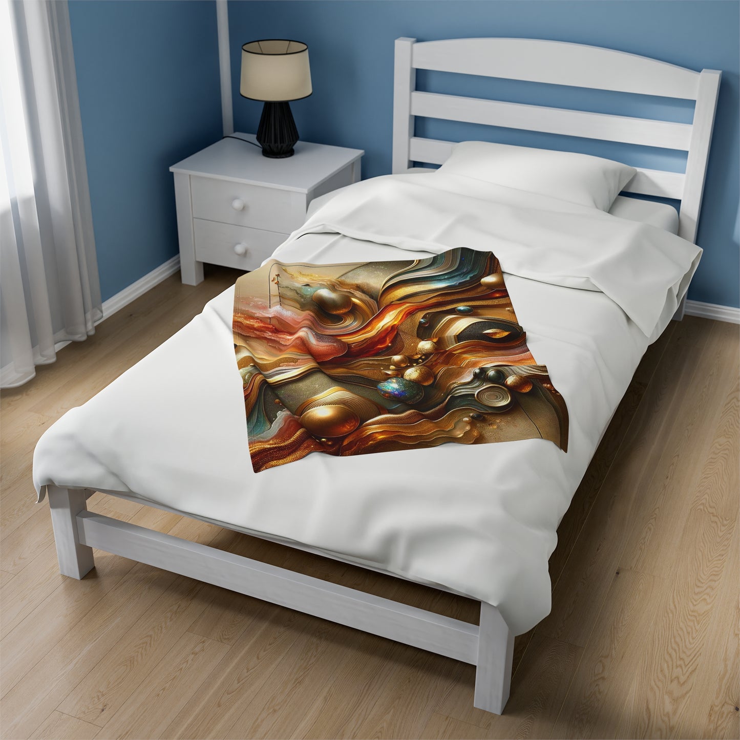 Velveteen Plush Blanket - Love's Impact ©2024