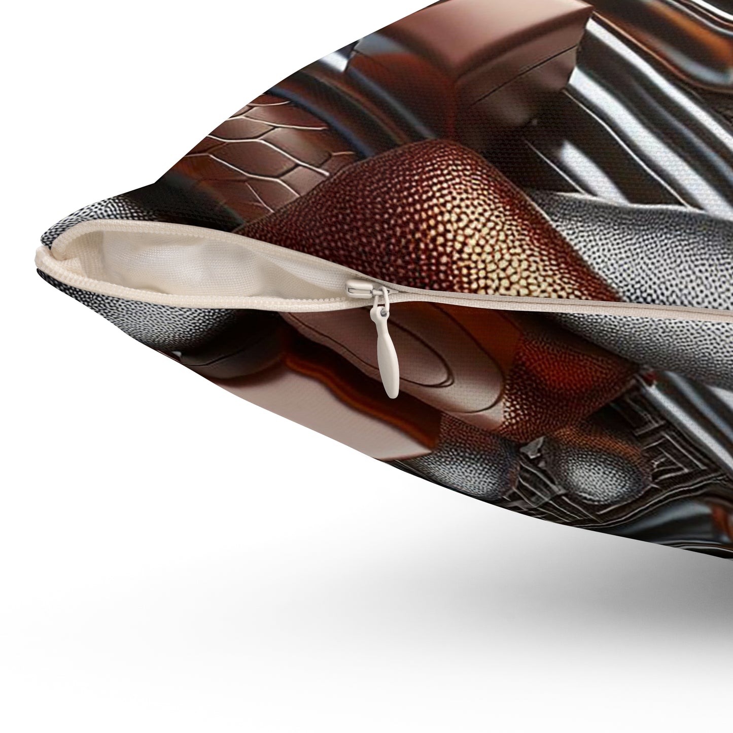 Chocolate Affection ©2024 Spun Polyester Square Pillow