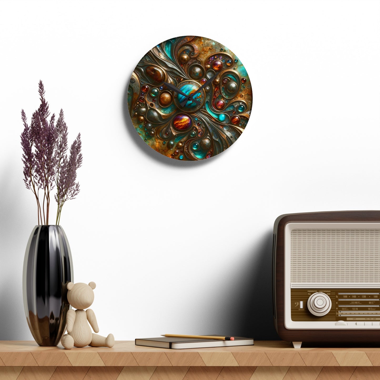 Acrylic Wall Clock - Royston Opulence ©2024