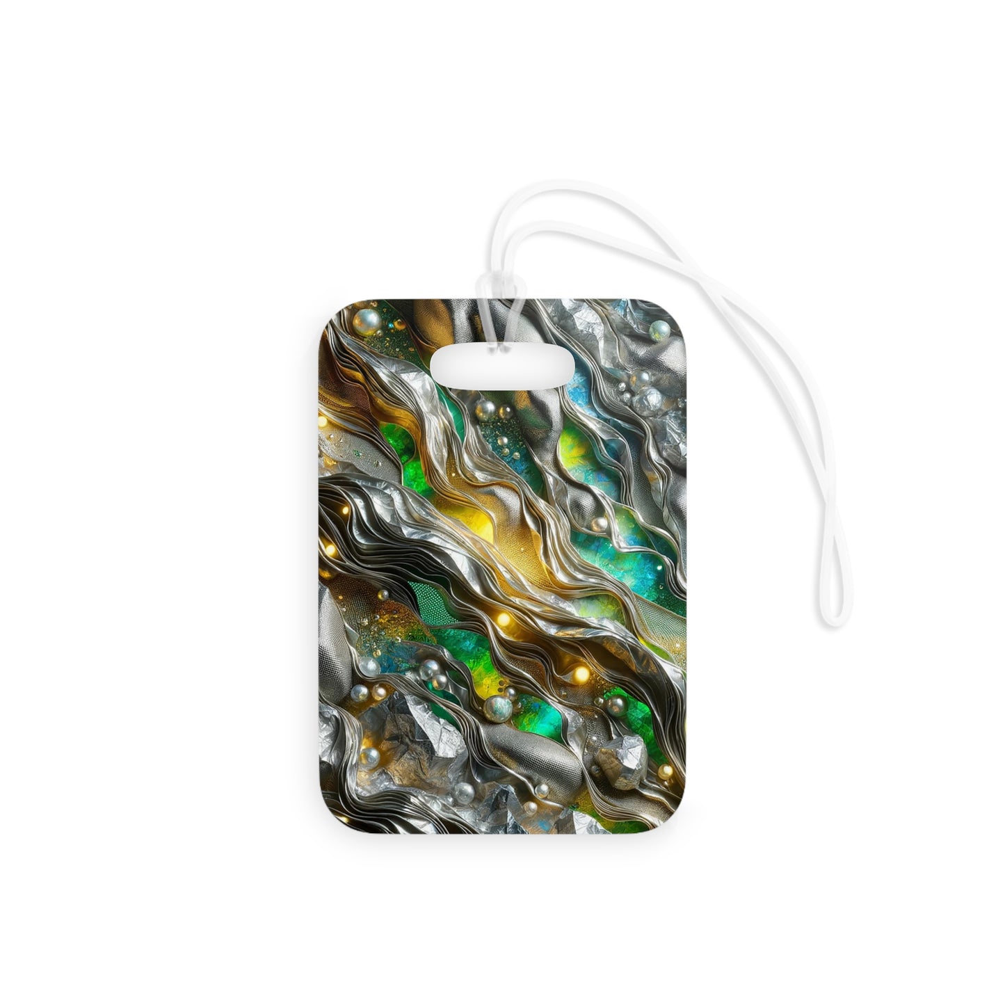 Luggage Tags - Chromatic Ribbons ©2024