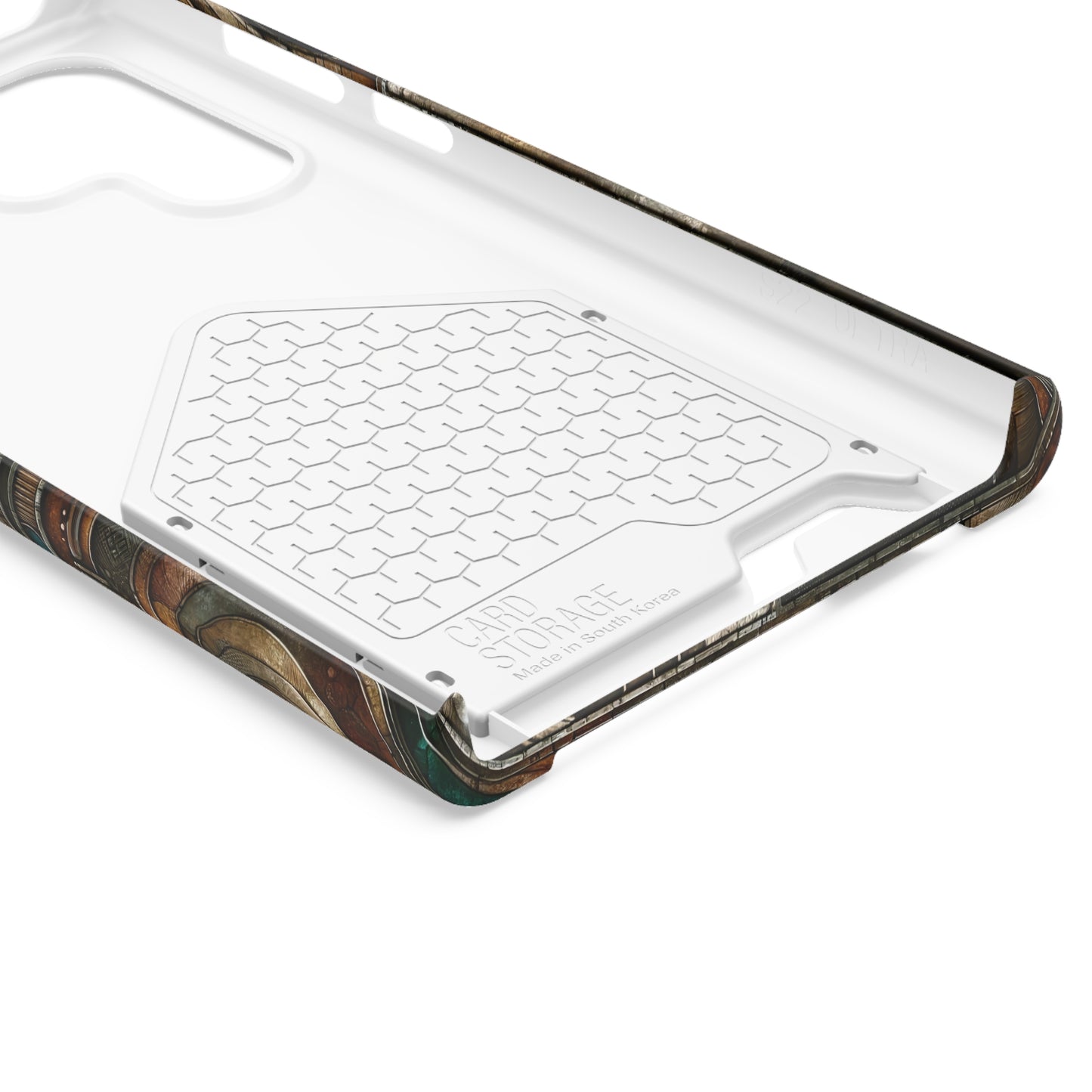 Phone Case with Card Holder - Chromatic Reverie 1 ©2024