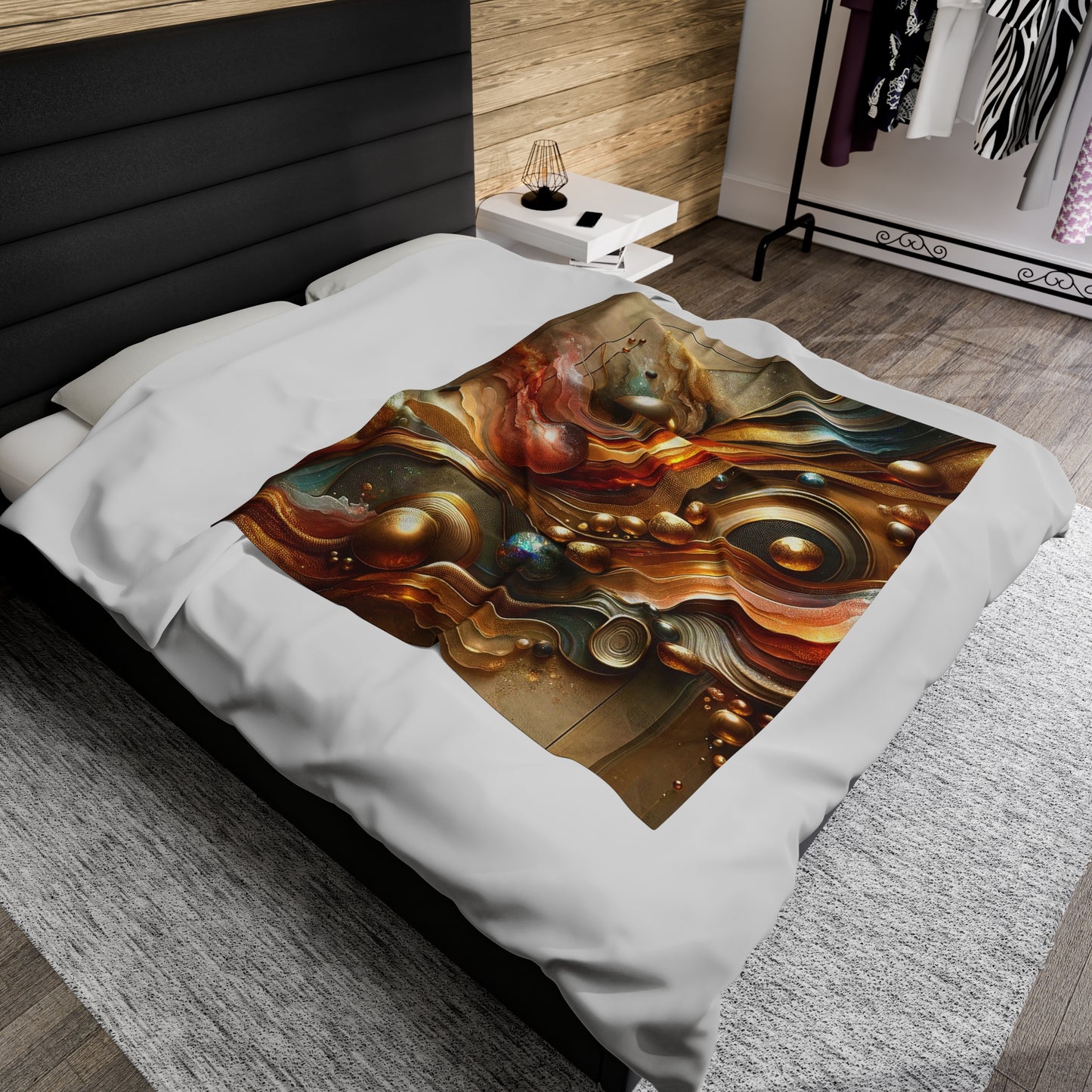 Velveteen Plush Blanket - Love's Impact ©2024