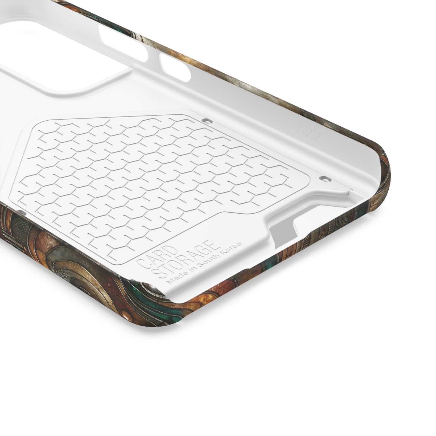 Phone Case with Card Holder - Chromatic Reverie 1 ©2024