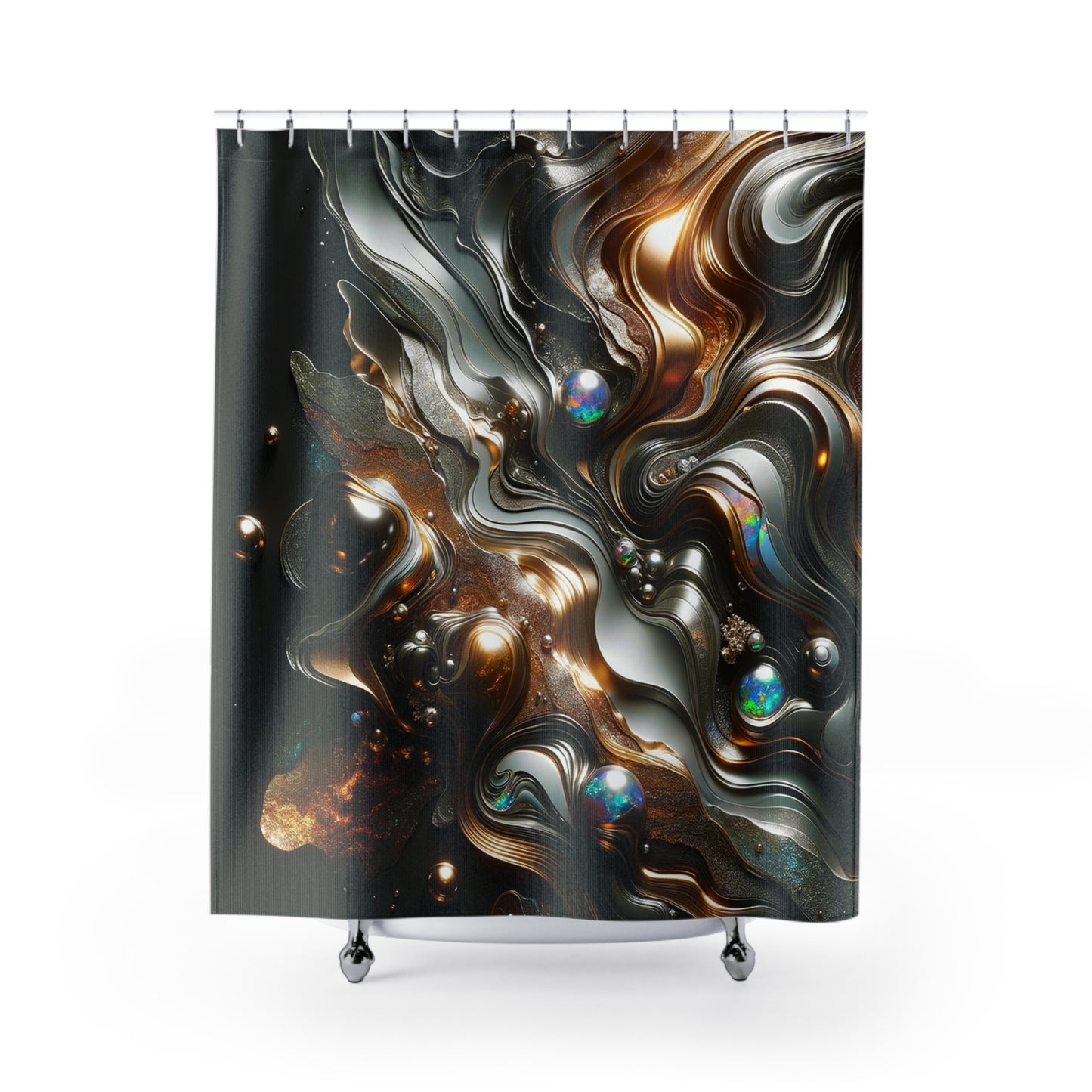 Shower Curtain - Fused Opulence ©2024