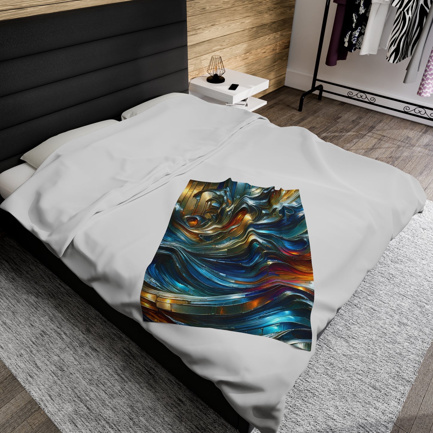 Velveteen Plush Blanket - Moher ©2024