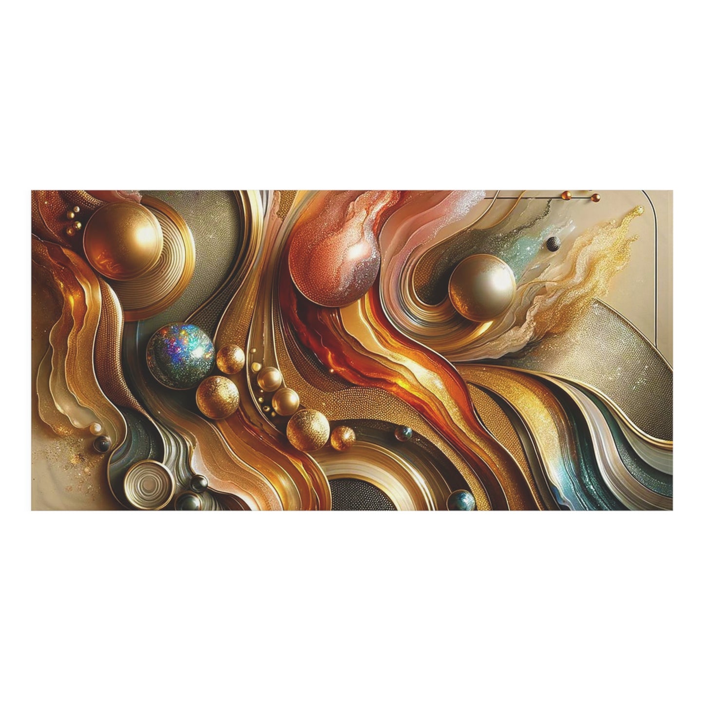 Mink-Cotton Towel - Love's Impact ©2024
